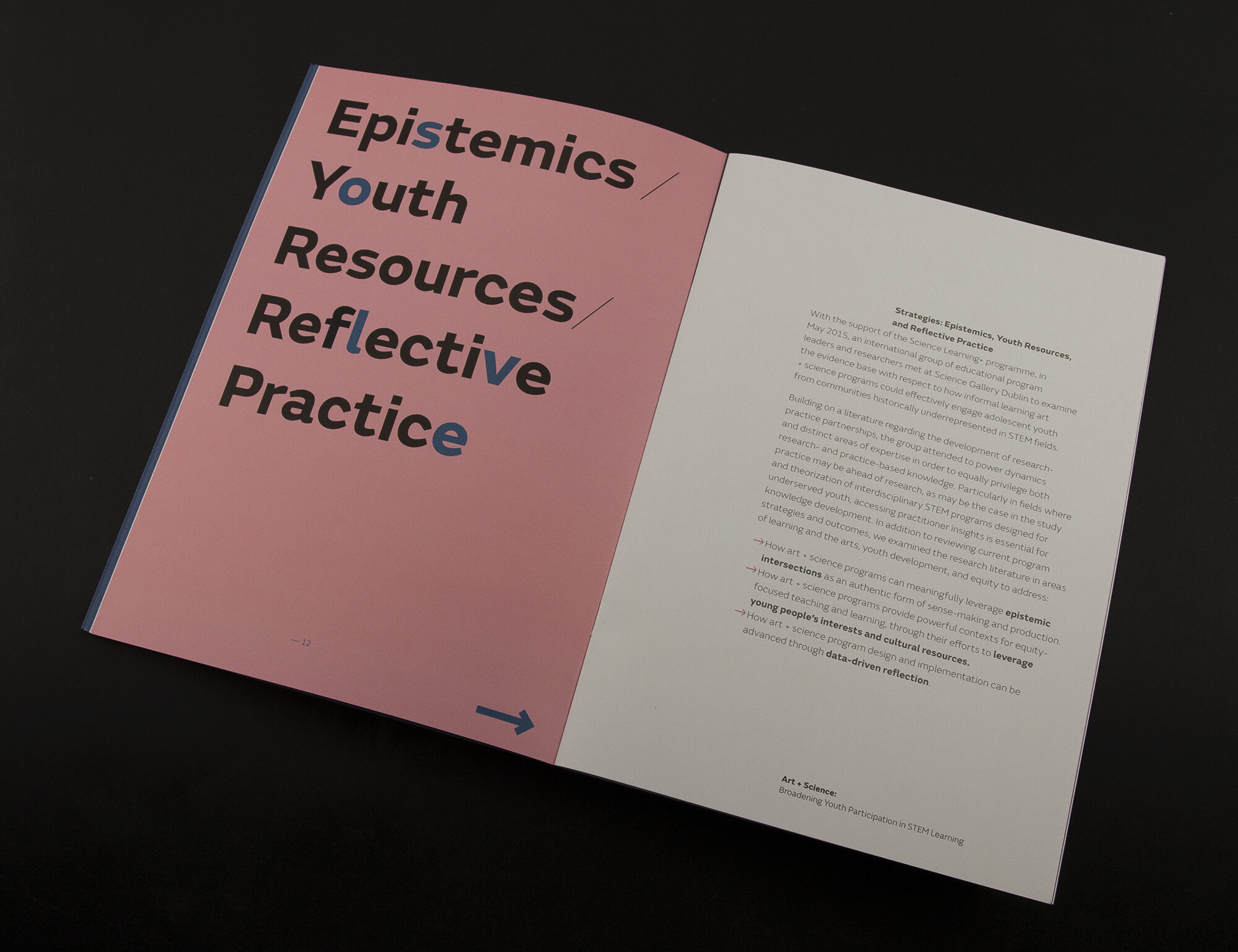 Youth participation in stem learning typography