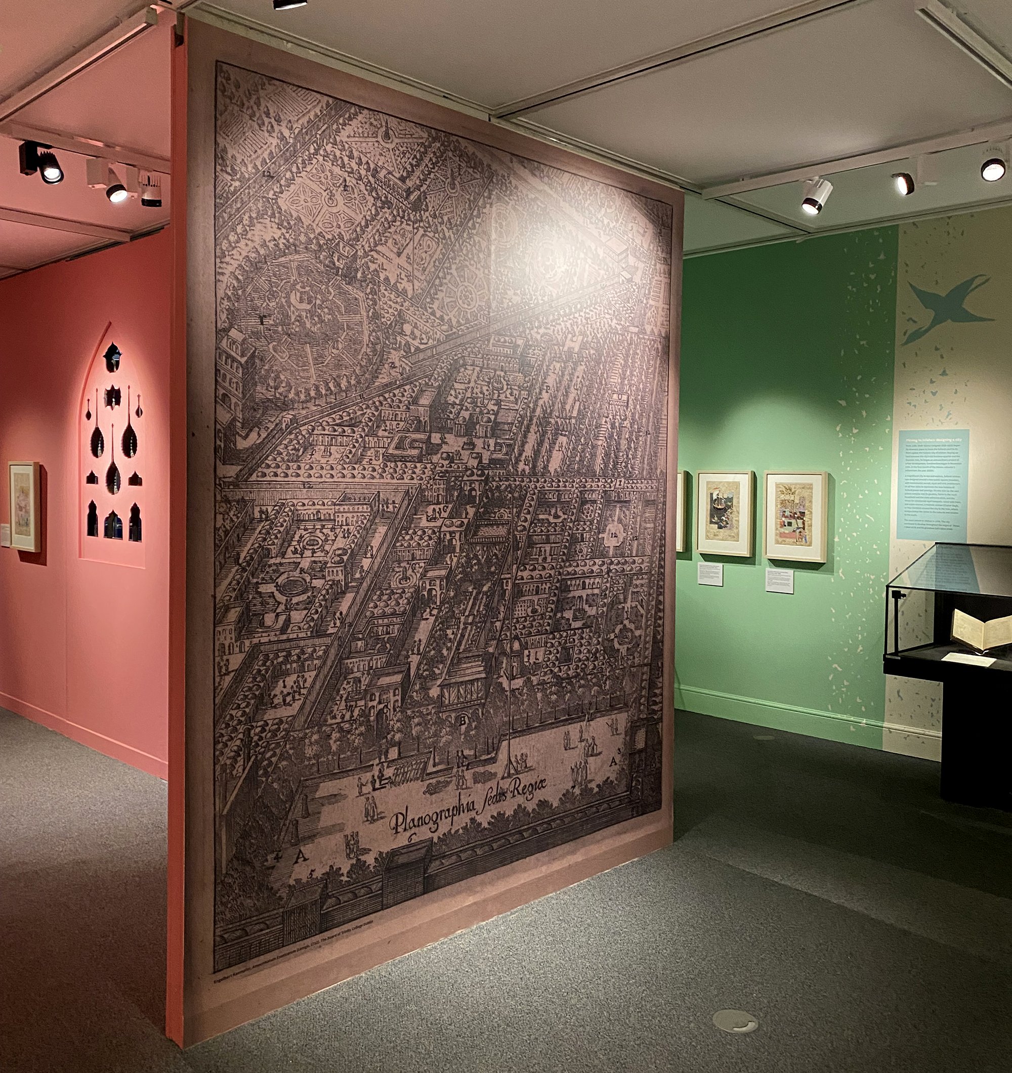 Meeting in Isfahan Map — Exhibition Design at Chester Beatty