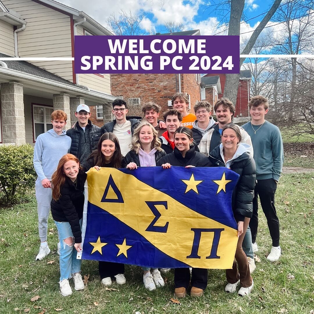Congratulations to our Spring &lsquo;24 pledge class! We are so excited to have you, welcome to DSP 💜💛

#deltasigmapi #miamiuniversity