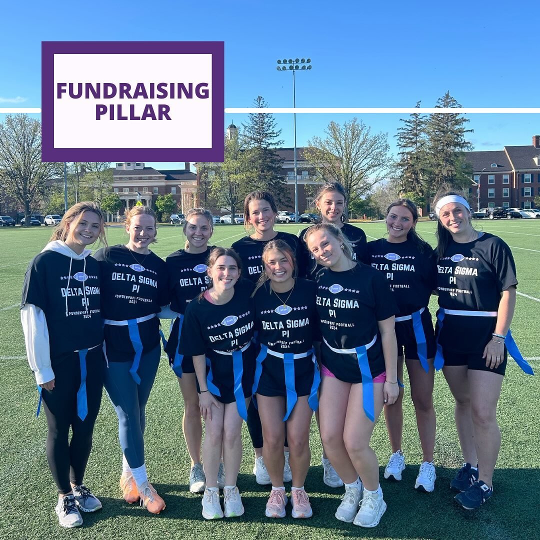 Our pillars are what make Delta Sigma Pi unique. Today, we&rsquo;re highlighting Fundraising! Shoutout to our INCREDIBLE VP of Fundraising, @alexaaleach who has pushed the limits and surpassed expectations, raising over $5,624 - exceeding our goal fo