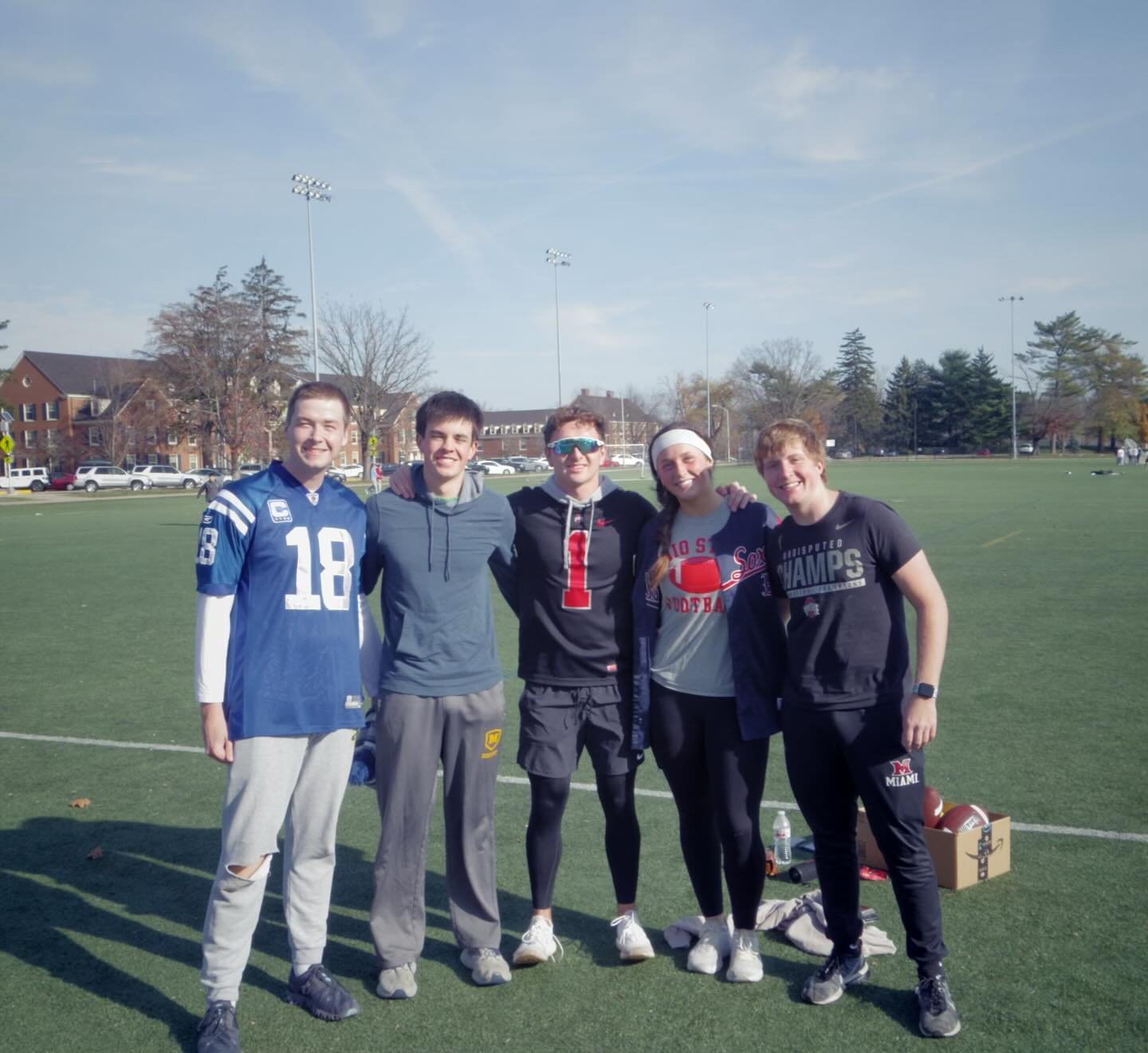Such a great time at our Turkey Bowl yesterday! It was the perfect weekend activity before heading home for Thanksgiving break! 🏈

#dsp #deltasigmapi #miamiuniversity