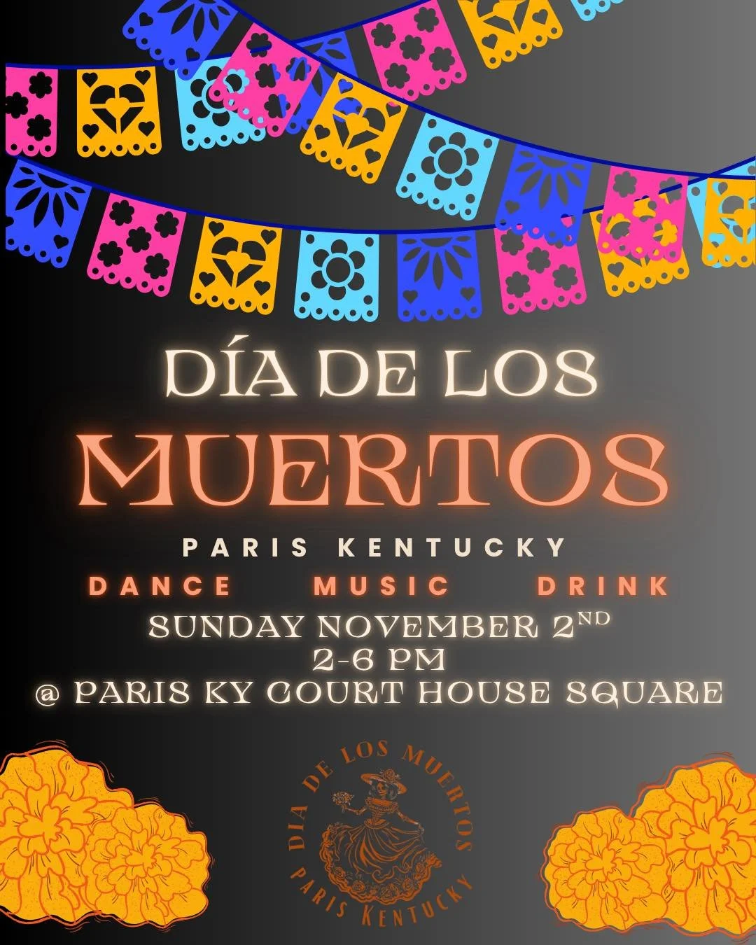 The Paris-Bourbon County Chamber of Commerce is thrilled to once again partner with the D&iacute;a de los Muertos Committee to bring one of our most colorful, meaningful, and growing community celebrations to life &mdash; the 4th Annual D&iacute;a de