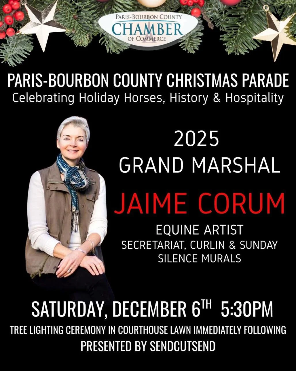 🎄✨ It&rsquo;s the most magical time of the year in Paris-Bourbon County! ✨🎄

Join us Saturday, December 6th at 5:30 PM for the 2025 Paris-Bourbon County Christmas Parade &mdash; where we&rsquo;ll be Celebrating Holiday Horses, History &amp; Hospita