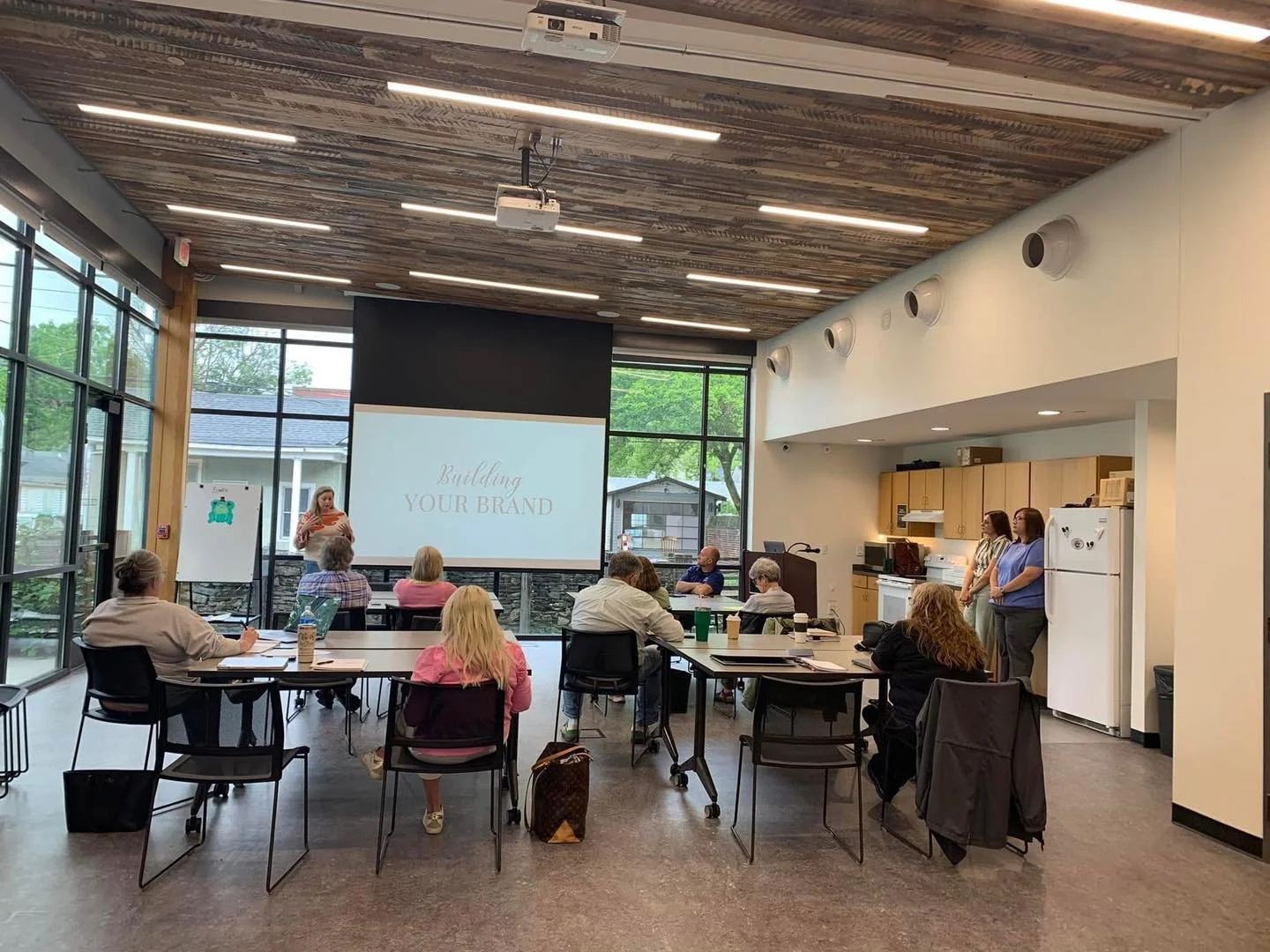 Another great Level Up Local session in the books! 🙌

This month, we focused on Building Your Brand, led by the incredible Victoria Benson, President of Mustard Seed Hill, at the Paris-Bourbon County Library. Victoria shared practical insights on ho