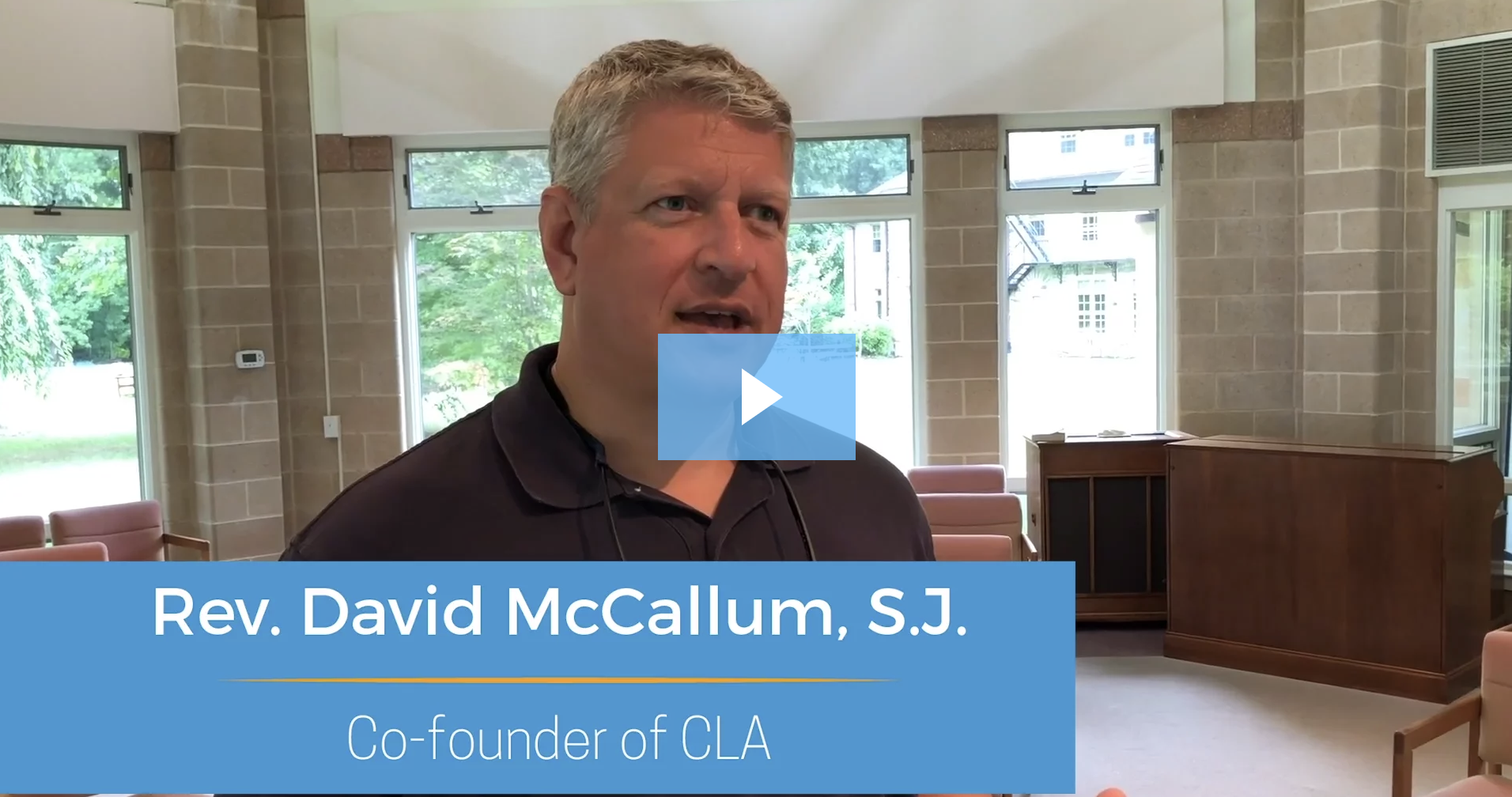 Celebrating a Decade of Leadership: Rev. David McCallum, S.J., Co-Founder of CLA