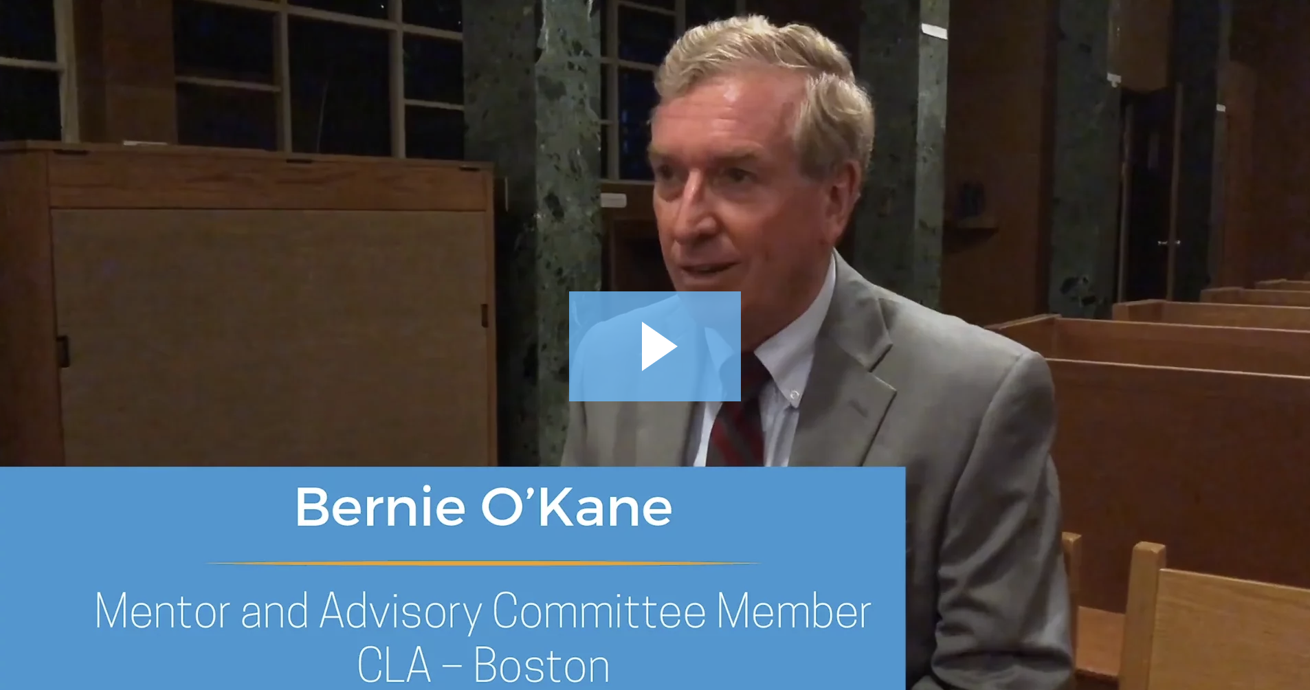 Celebrating a Decade of Leadership: Bernie O'Kane Talks About His Role as a CLA Mentor