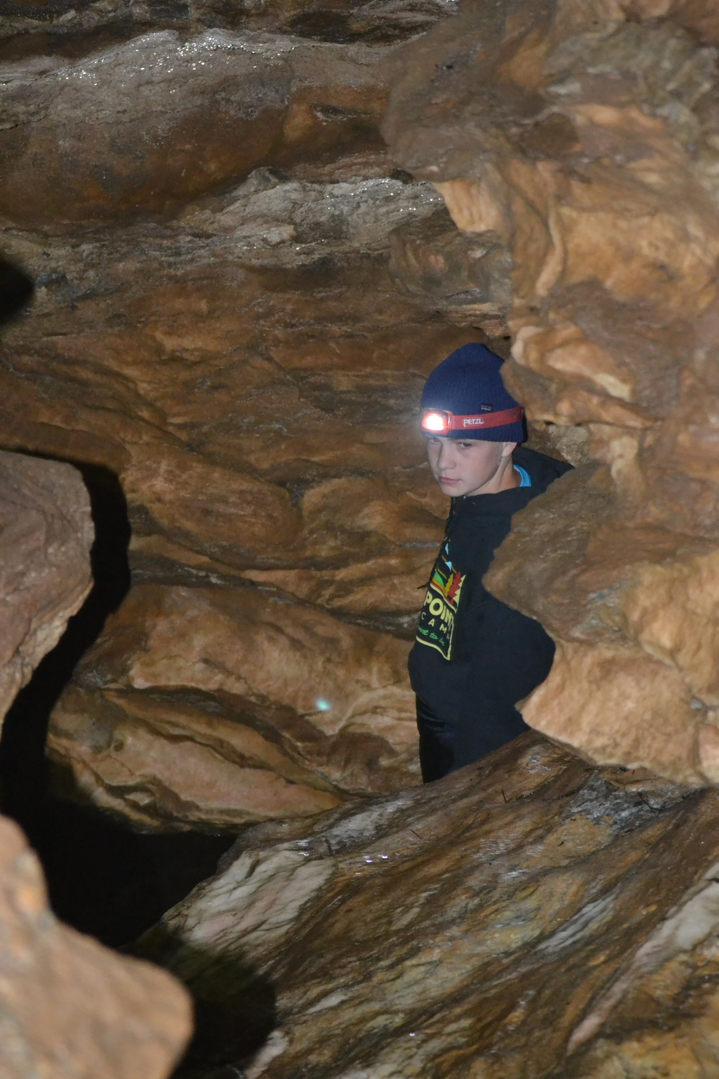 Oscar in the cave