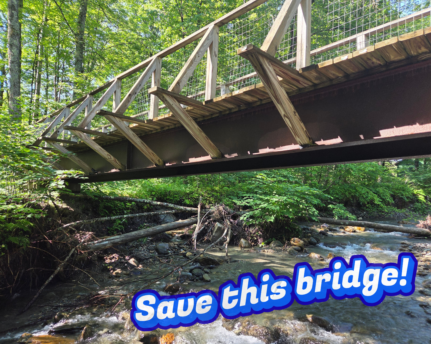 Urgent Community Request: Save the Clay Brook Bridge!