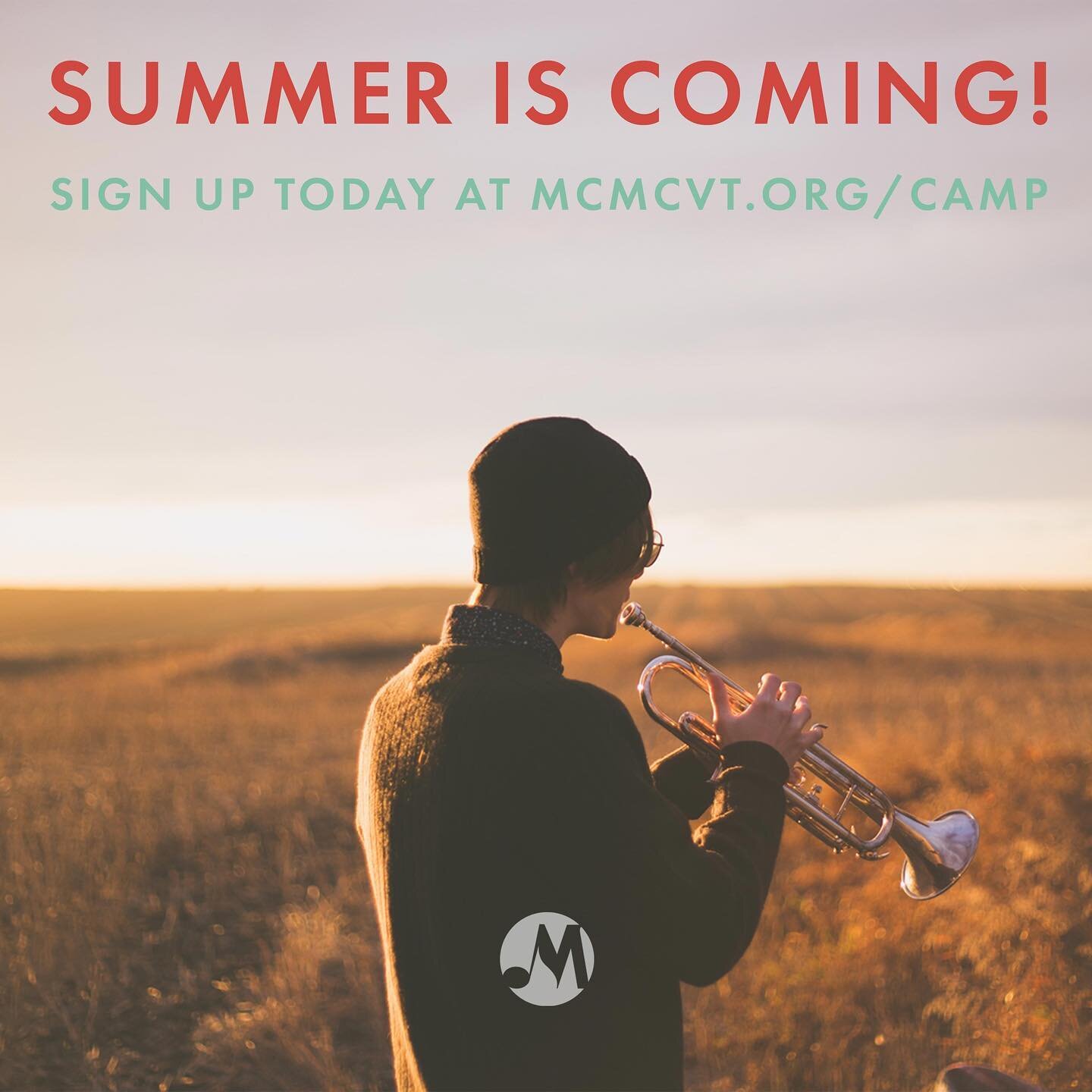 ⚡️Adagio, Musical Arts, House of Pop, Steel drum, and more...

⚡️Spend your summer expressing your creativity through music and register for any of our camps today! 

⚡️Head to www.mcmcvt.org/camp for a full list of this summer&rsquo;s camps. 

🌞☀️?