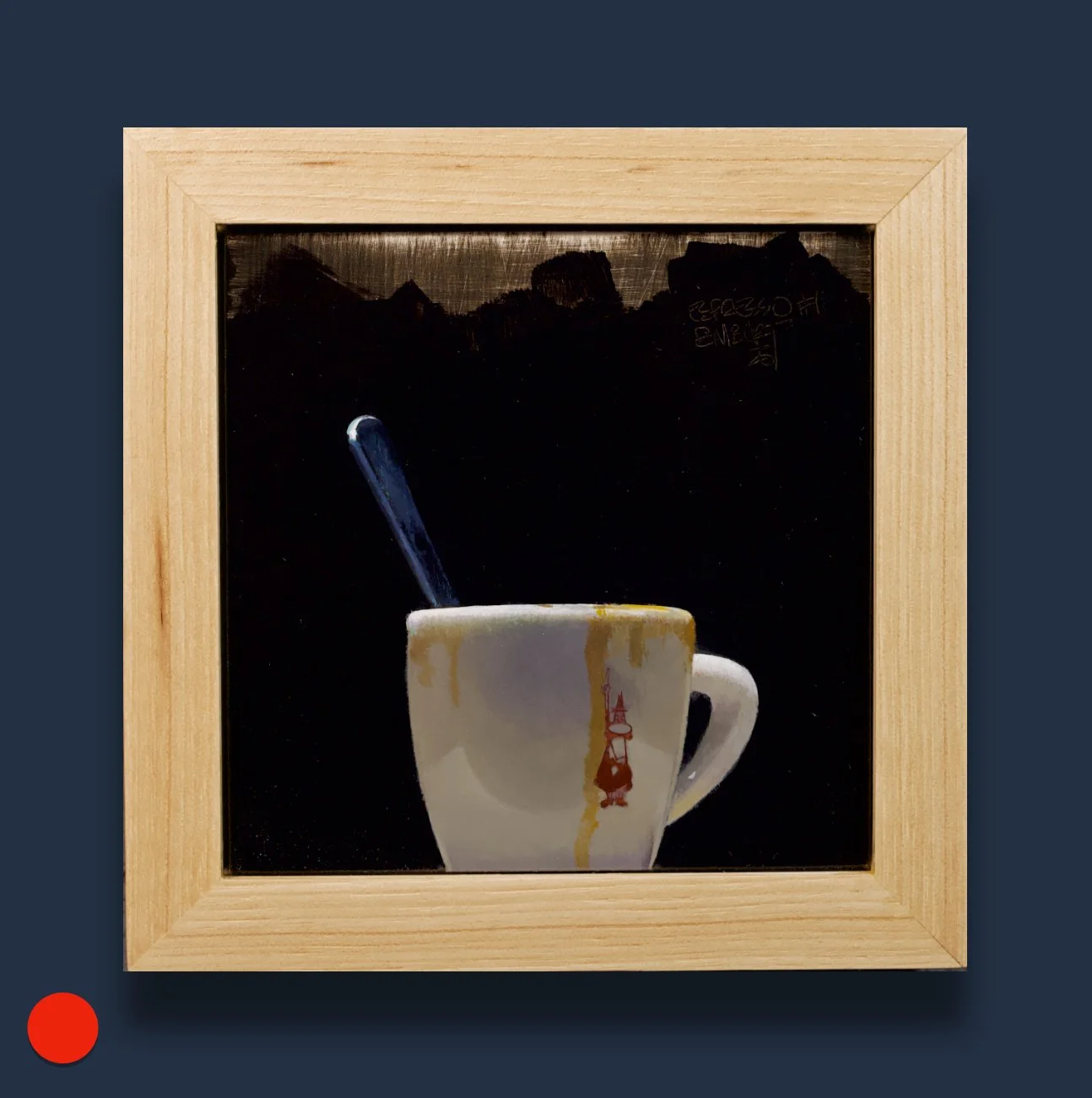 Espresso #1 
5x5" - oil on panel - SOLD
Cincinnati Art Galleries