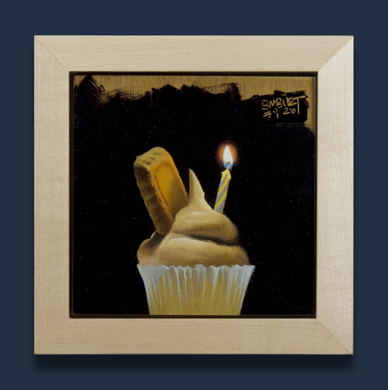 Tiramisu
5x5" - oil on panel 
Available through Cincinnati Art Galleries