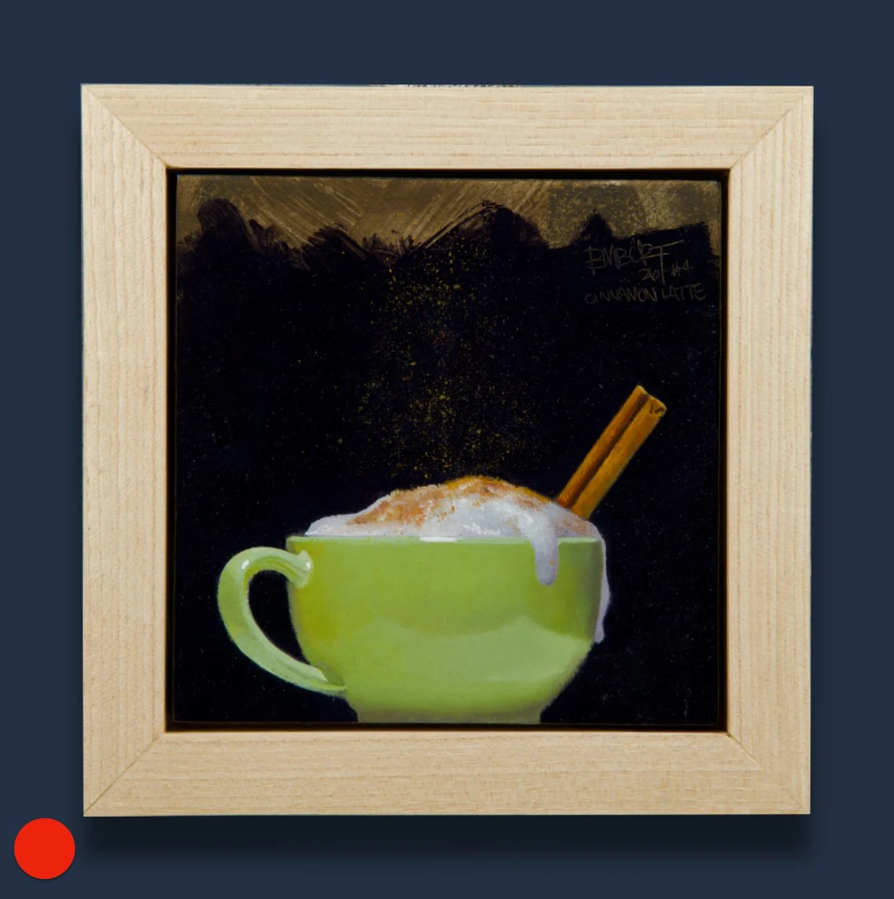 #4 Cinnamon Latté 
SOLD