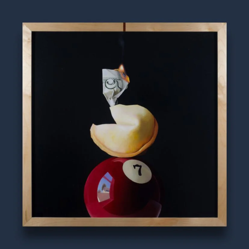 Five Dollar Fortune - 23x23"