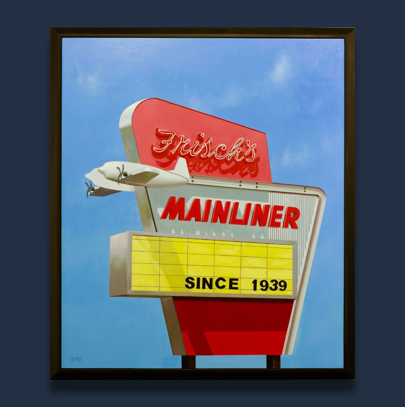 The Mainliner
36x42"