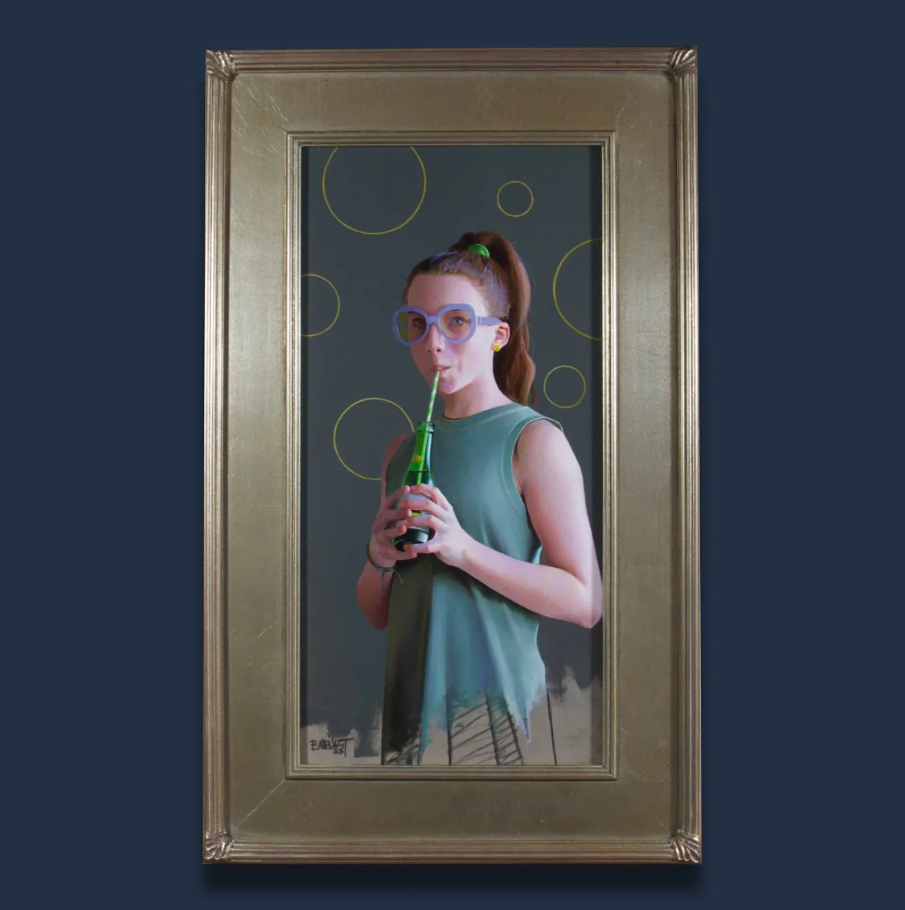 Little Miss Bubbly
10x20"