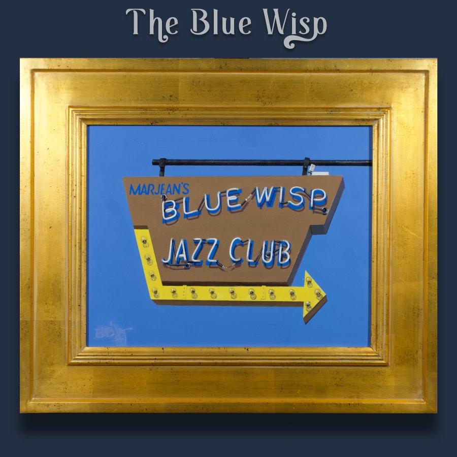 The Blue Wisp
11x14 - oil on panel - $2850
Cincinnati Art Galleries