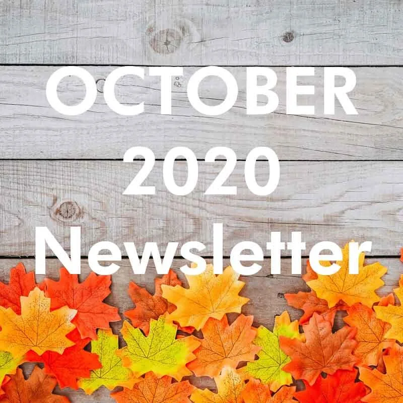 October 2020 Newsletter