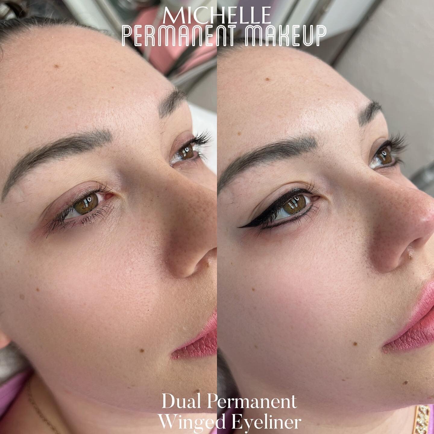 Dual Permanent Eyeliner w/ Winged

#michellepmu #eyeliner #eye #eyes #eyeliners #permanenteyeliner #wingedeyeliner #eyelinerwing 
#liner #pmu #sleevetattoo #eyelinertattoo #tattooeyeliner #likeforlikes #instadaily #bhfyp #beautiful #beauty #eyelinert