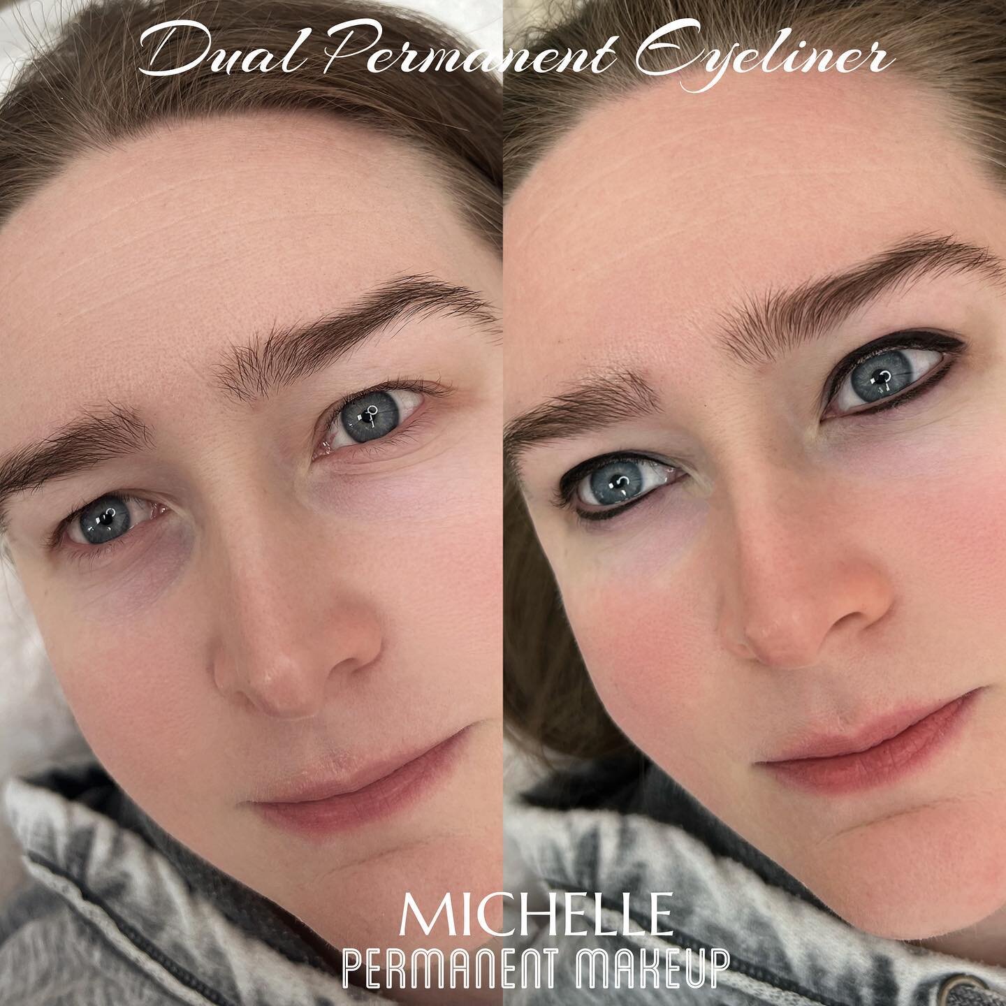 Permanent eyeliner can modify the shape of the eyes, making them seem more wide &amp; open 😍👀

#michellepmu #eyeliner #eye #eyes #eyeliners #permanenteyeliner #wingedeyeliner #eyelinerwing 
#liner #pmu #sleevetattoo #eyelinertattoo #tattooeyeliner 