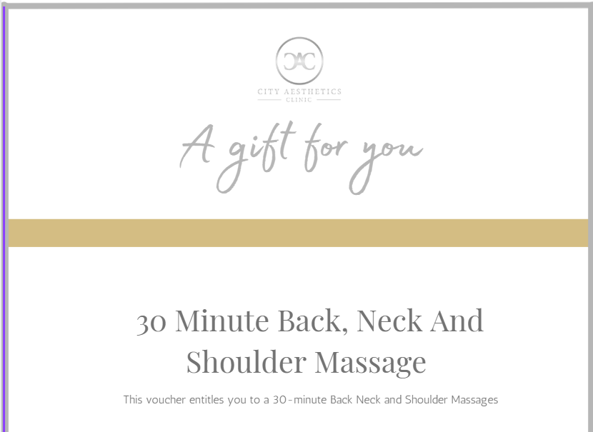 Two Massages for £30 — Back, Neck & Shoulder
