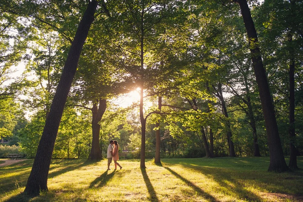 Detroit engagement photography focused on real moments.