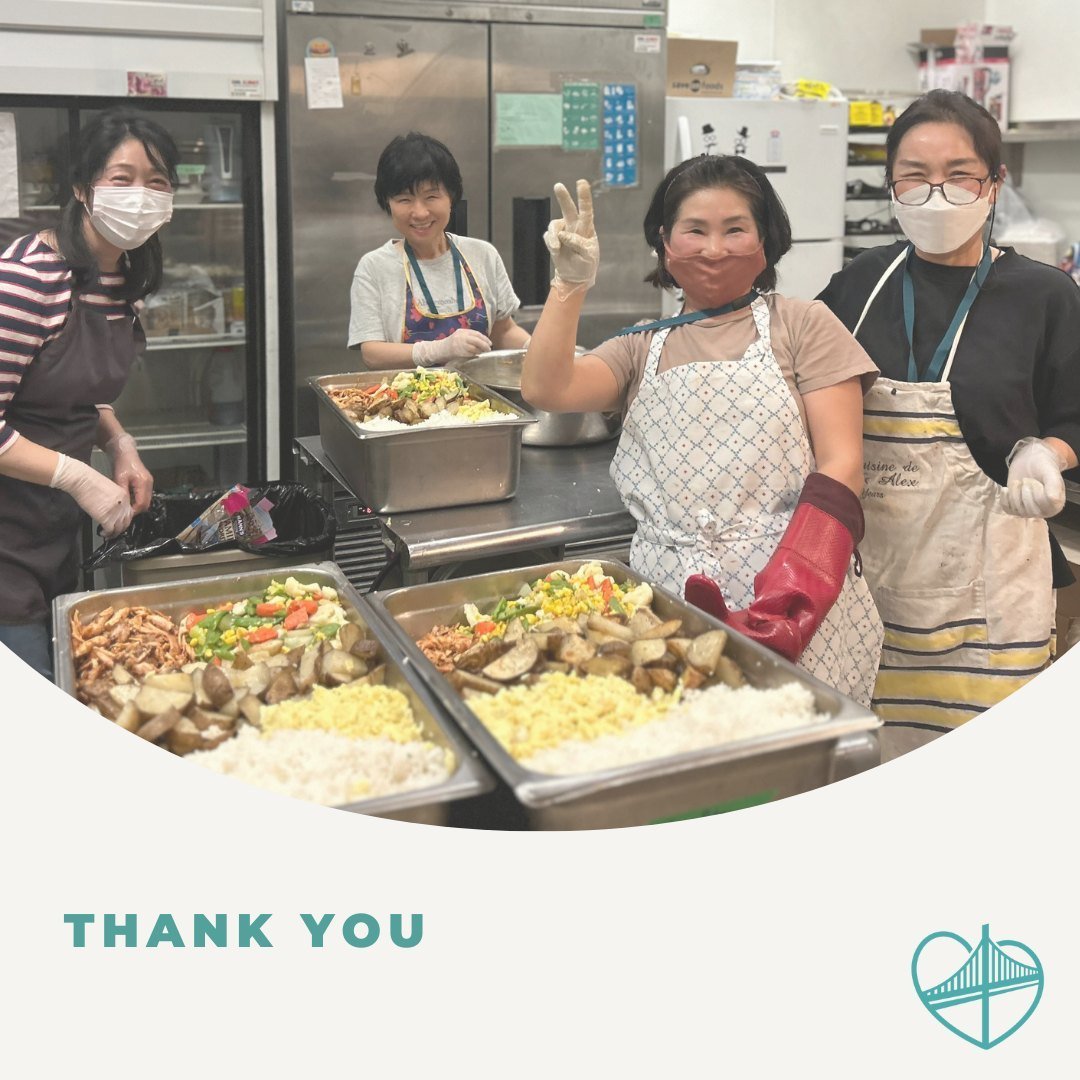 Every Tuesday, a dedicated group of women visit us at Surrey Urban Mission to help us prepare meals for the day. We are so grateful for their commitment! Thank you, ladies 💙

#VolunteerAppreciationMonth