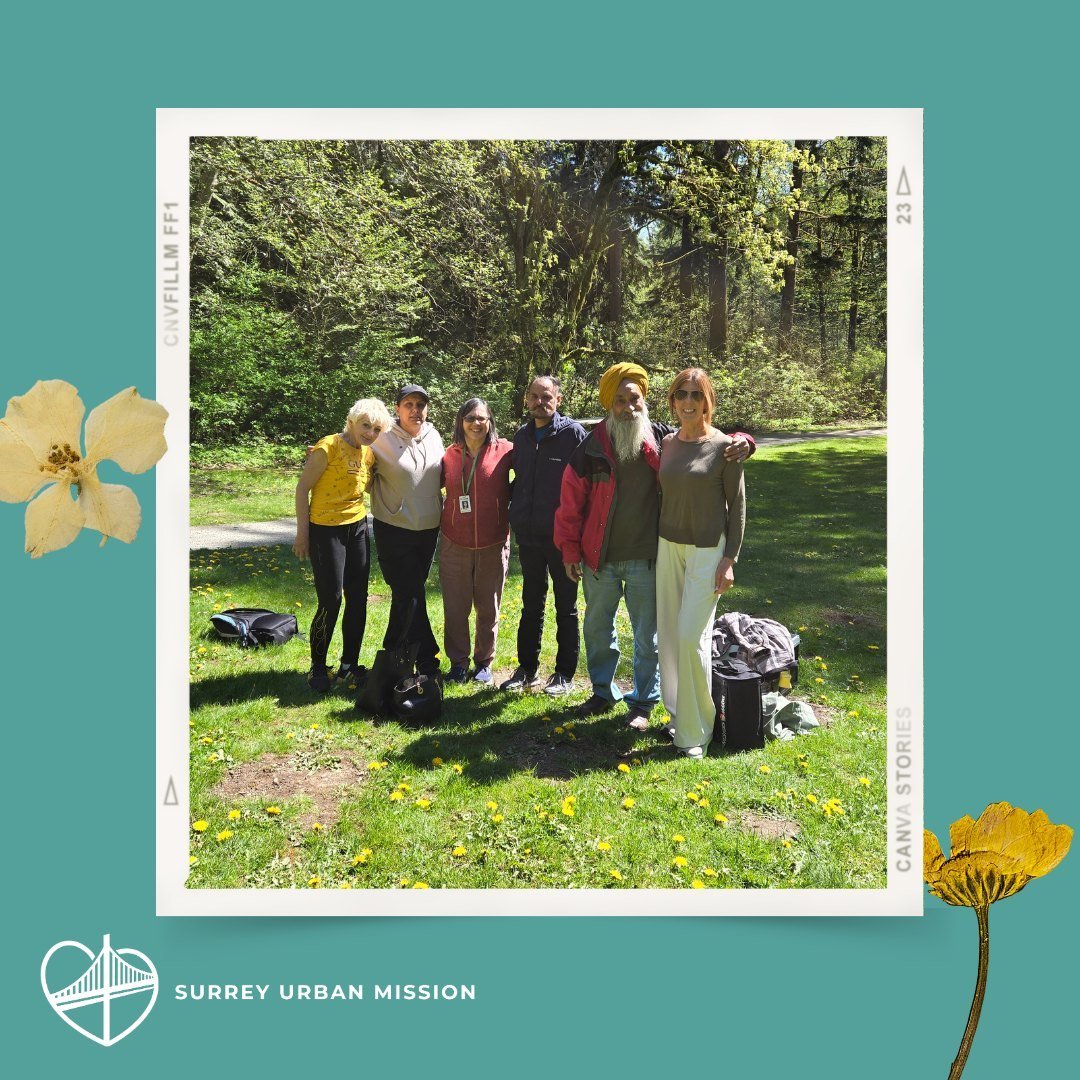 Another amazing day was spent with Andie from @runningonfaithproject ☀️ and Eva from Fraser Health. Together, they treated some of our guests to a delightful picnic at Tynehead Regional Park. They enjoyed a leisurely stroll through nature for just ov