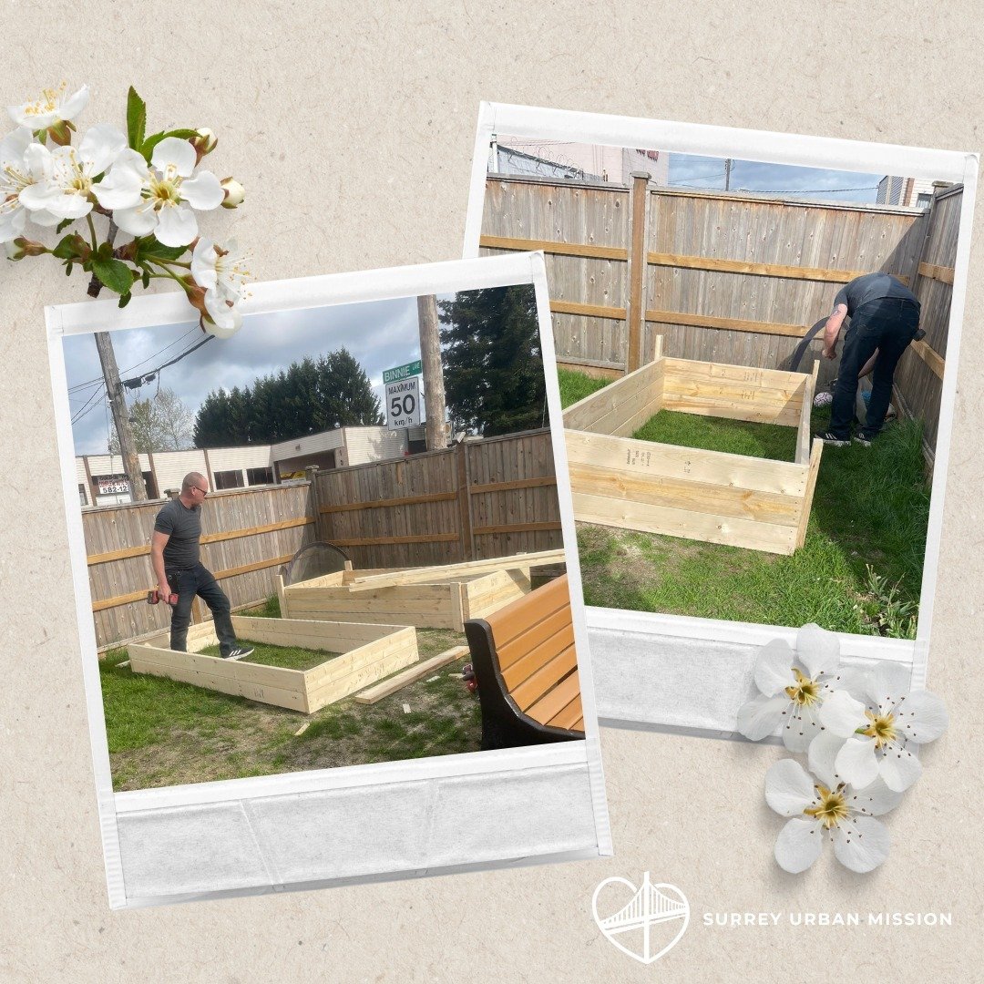 Meet Chris! His dedication to building our stunning planter boxes has completely transformed our space at the Surrey Welcome Hub. We're incredibly grateful for his contributions. 

Fun fact: Chris isn't just a volunteer; he's also the husband of one 