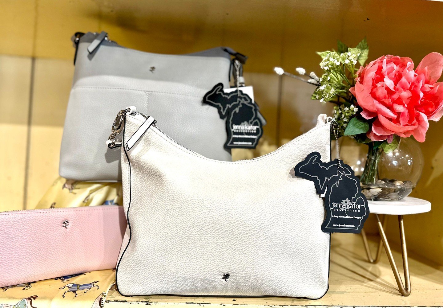 A new purse is always pleasing, but when it's designed by a Michigander? Even better! Grab a new Jenna Kator Handbag for mom (or any special lady in your life).