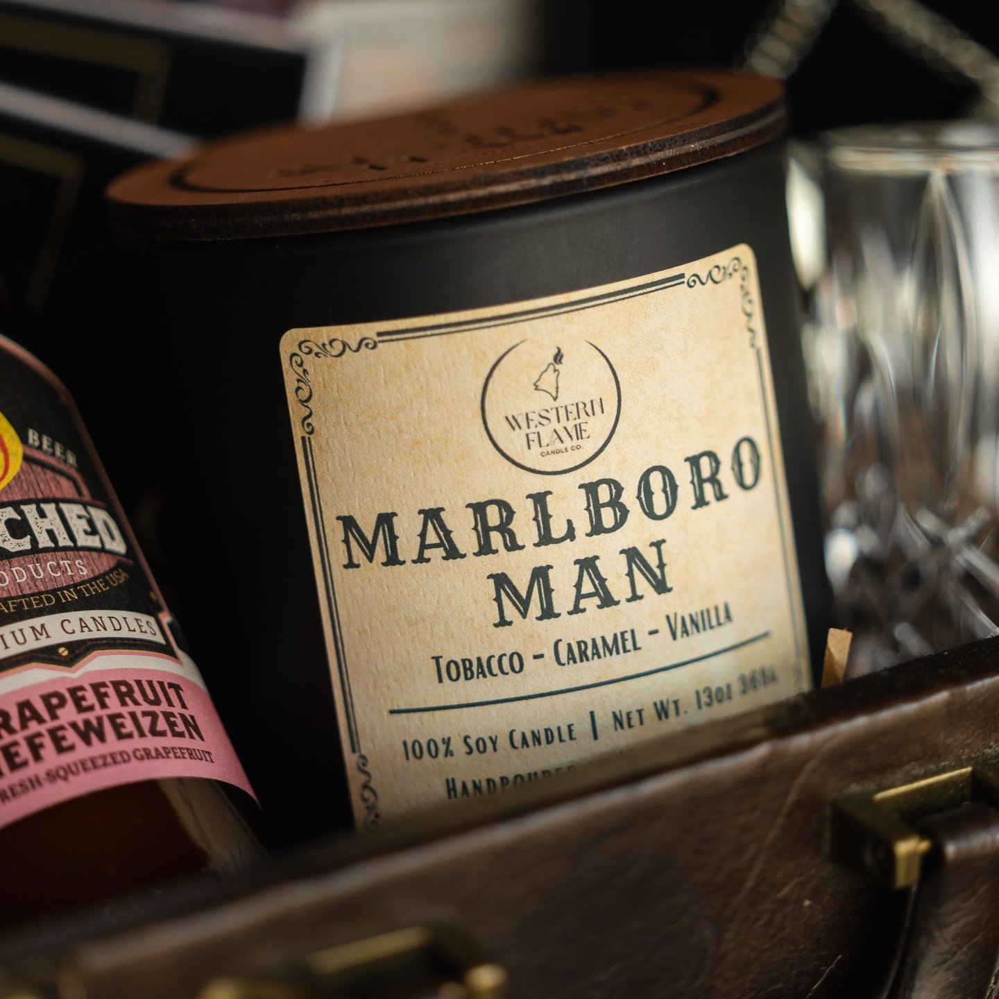 🔥 Tobacco. Caramel. Vanilla. The Marlboro Man candle is made right here in Metamora&mdash;and it smells like rugged charm in a jar. Sound like anyone you know? 

If you're looking for a locally made gift for Dad, this one&rsquo;s a winner.