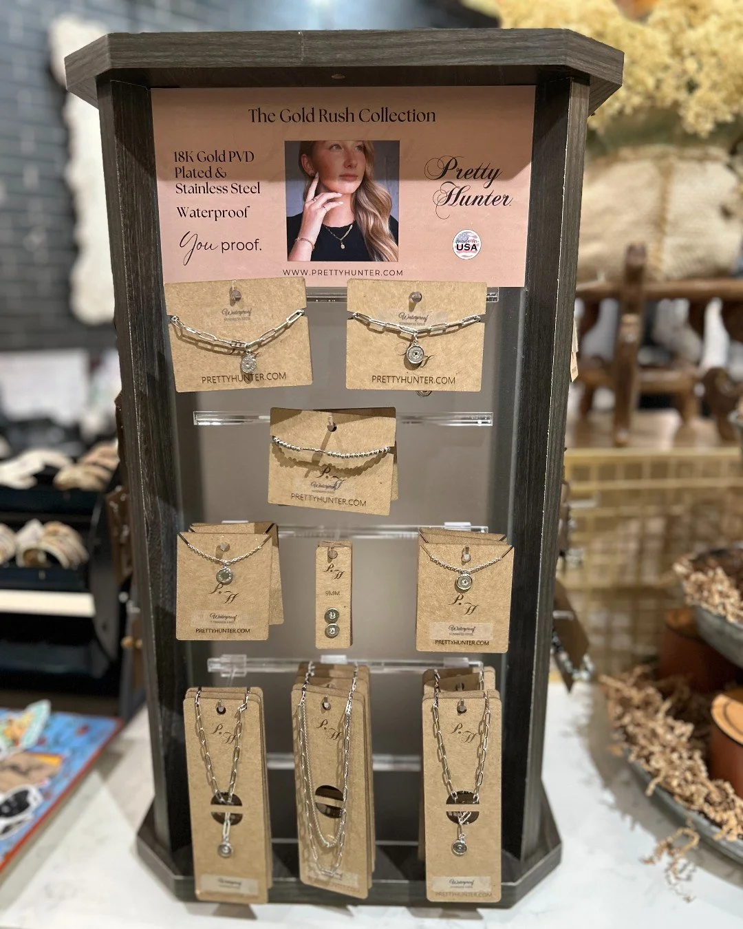 @prettyhunterusa jewelry is now at Metamora General! From the outdoors to a night out, these pieces are made to fuel your passion and keep you feeling Delicately Fierce.

This weekend, shop the @sporthorsesaddlery mobile store outside Metamora Genera