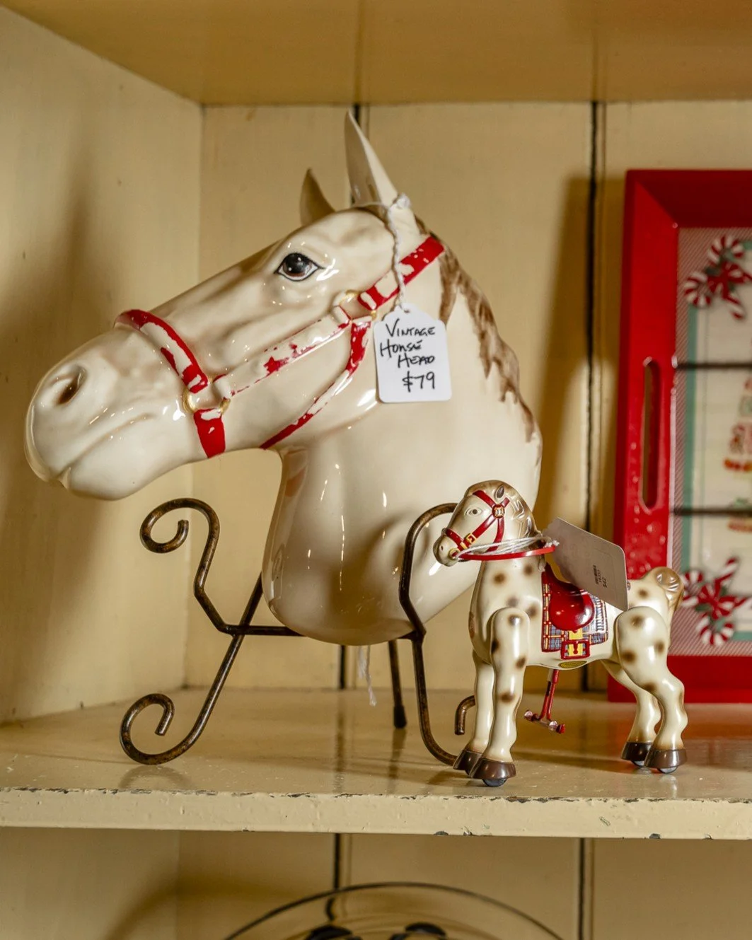 Whether subtle or standout, these vintage horse accents are the perfect way to showcase your love of horses.