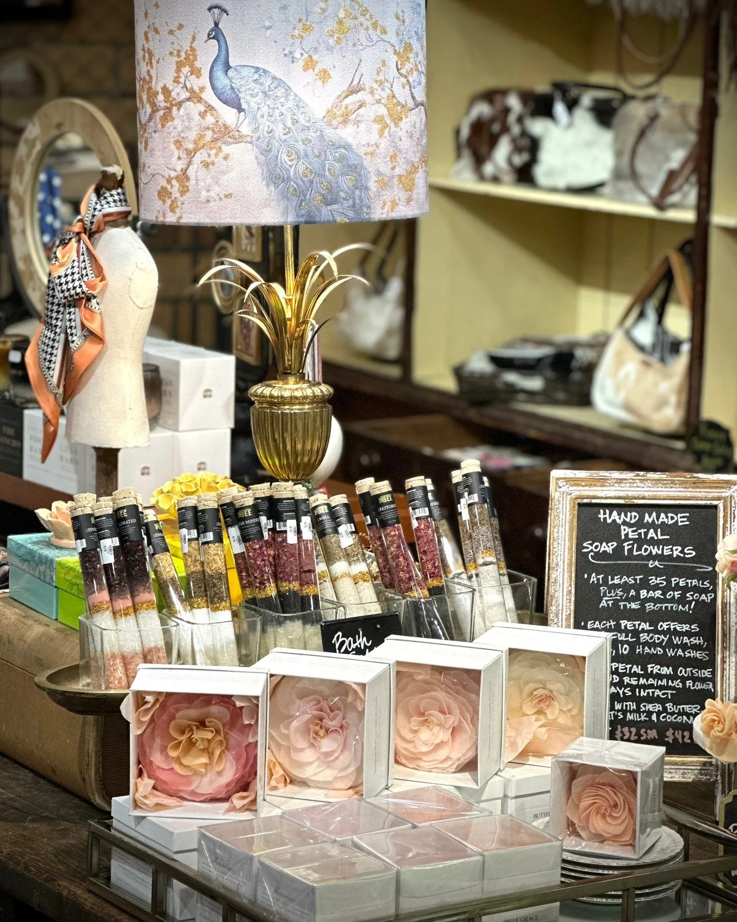 Mother&rsquo;s Day is coming 💐 It&rsquo;s not too early to start shopping.

Bath salts and handmade flower petal soaps &mdash; thoughtful, beautiful, and ready to gift.