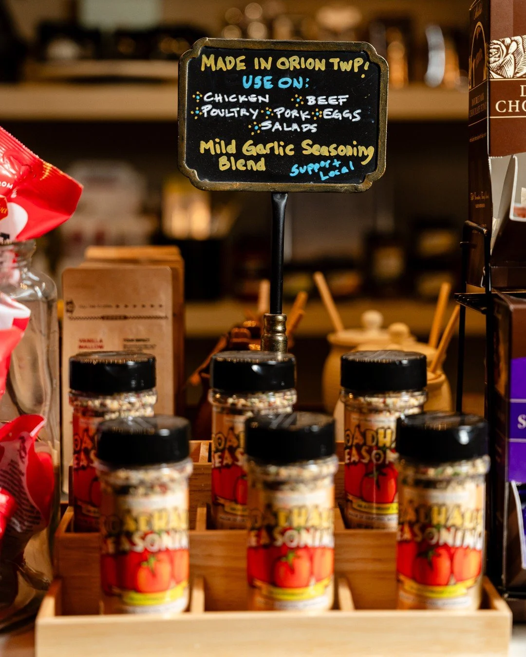 An easy upgrade for everyday cooking. This locally made, mild garlic seasoning is a go-to for just about everything &mdash; chicken, beef, pork, eggs, even salads. Simple, versatile, and made right here in Orion Township.

A pantry staple worth keepi