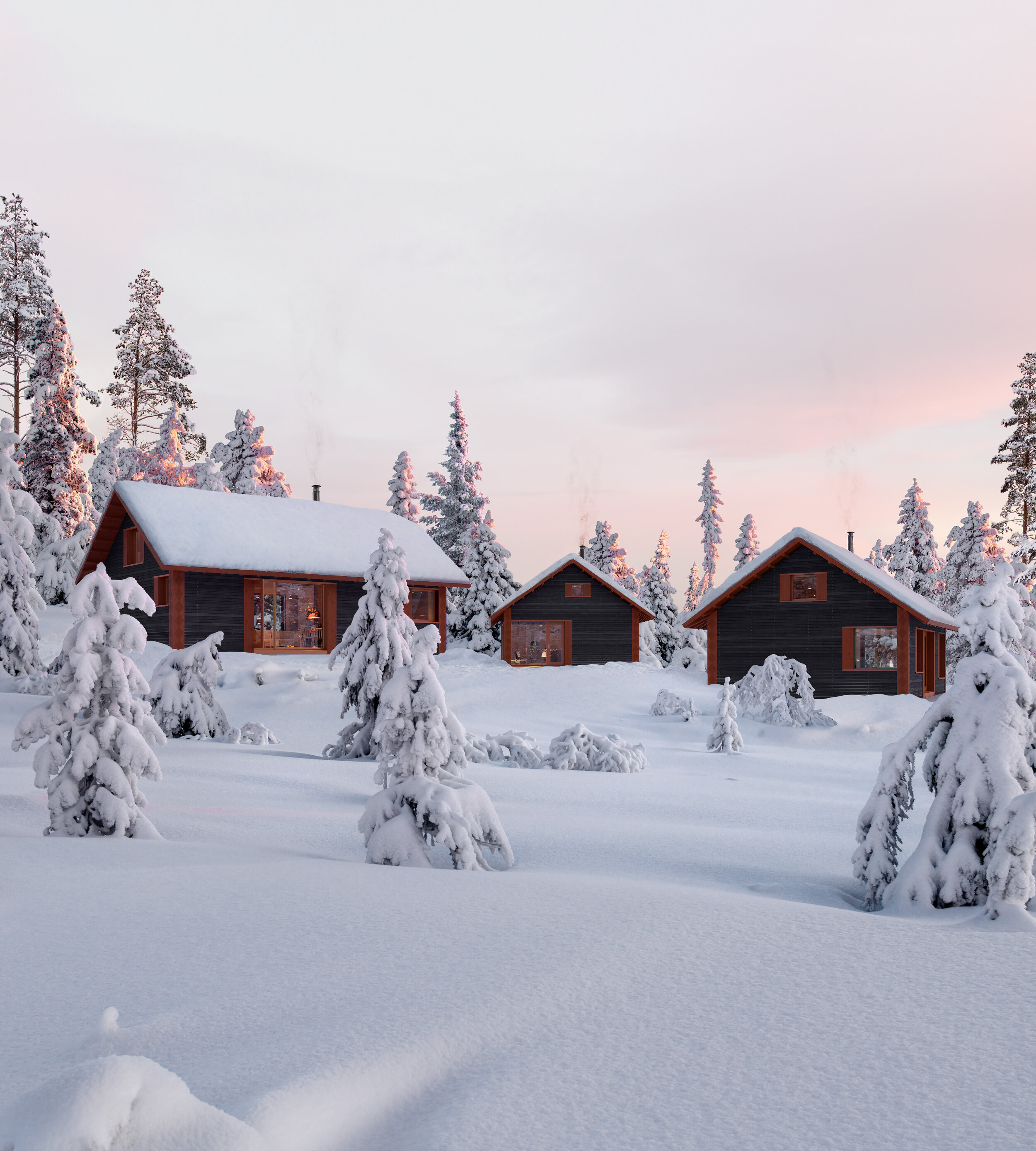 Eco/price-friendly cabins in Budal, Norway. 