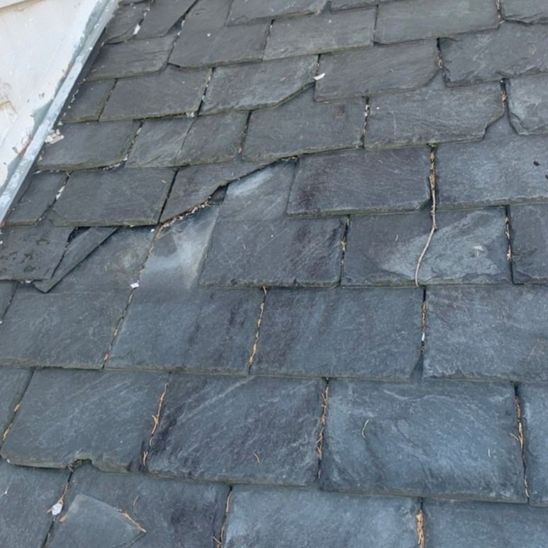 Richmond Slate Repair, Replace A Broken Slate Tile