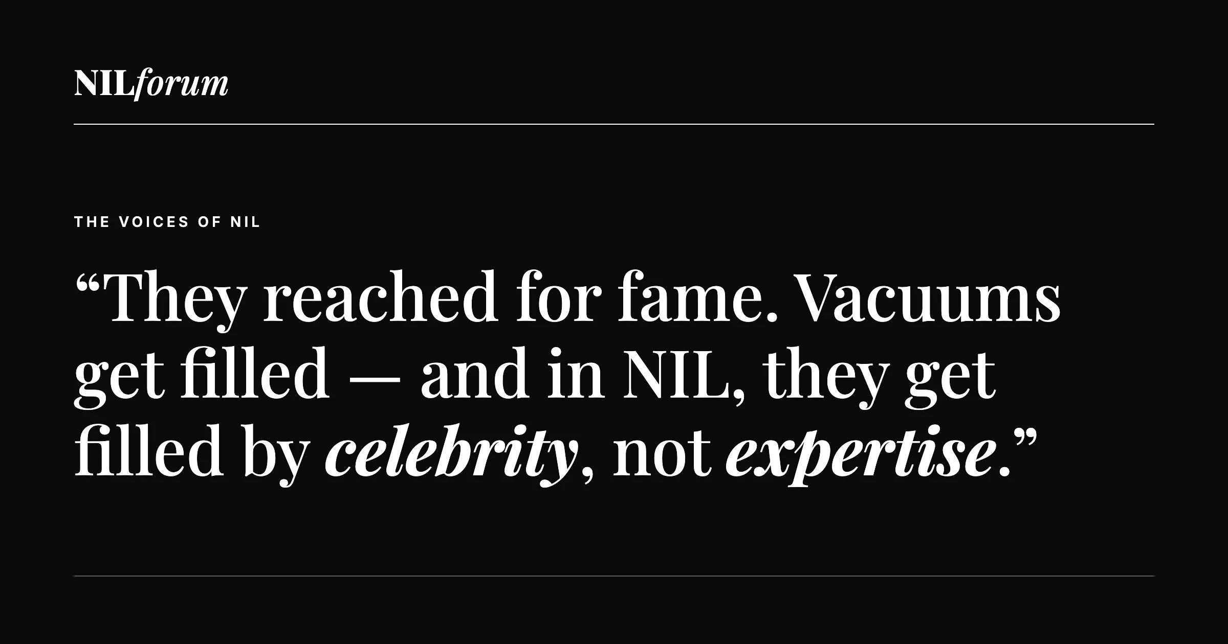 Why Nick Saban Is the Voice of NIL Reform (And Why That Should Worry You)