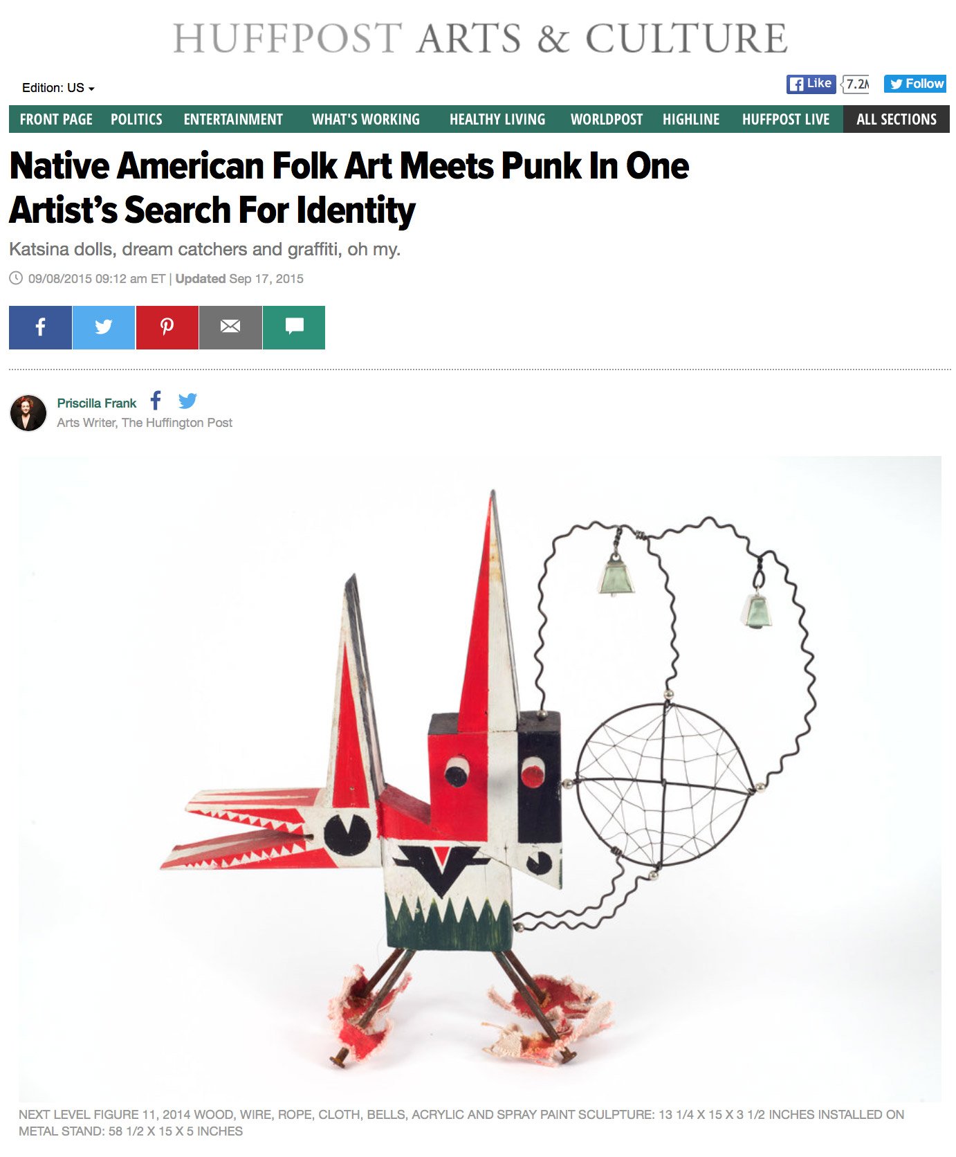 Native American Folk Art Meets Punk In One Artist’s Search For Identity