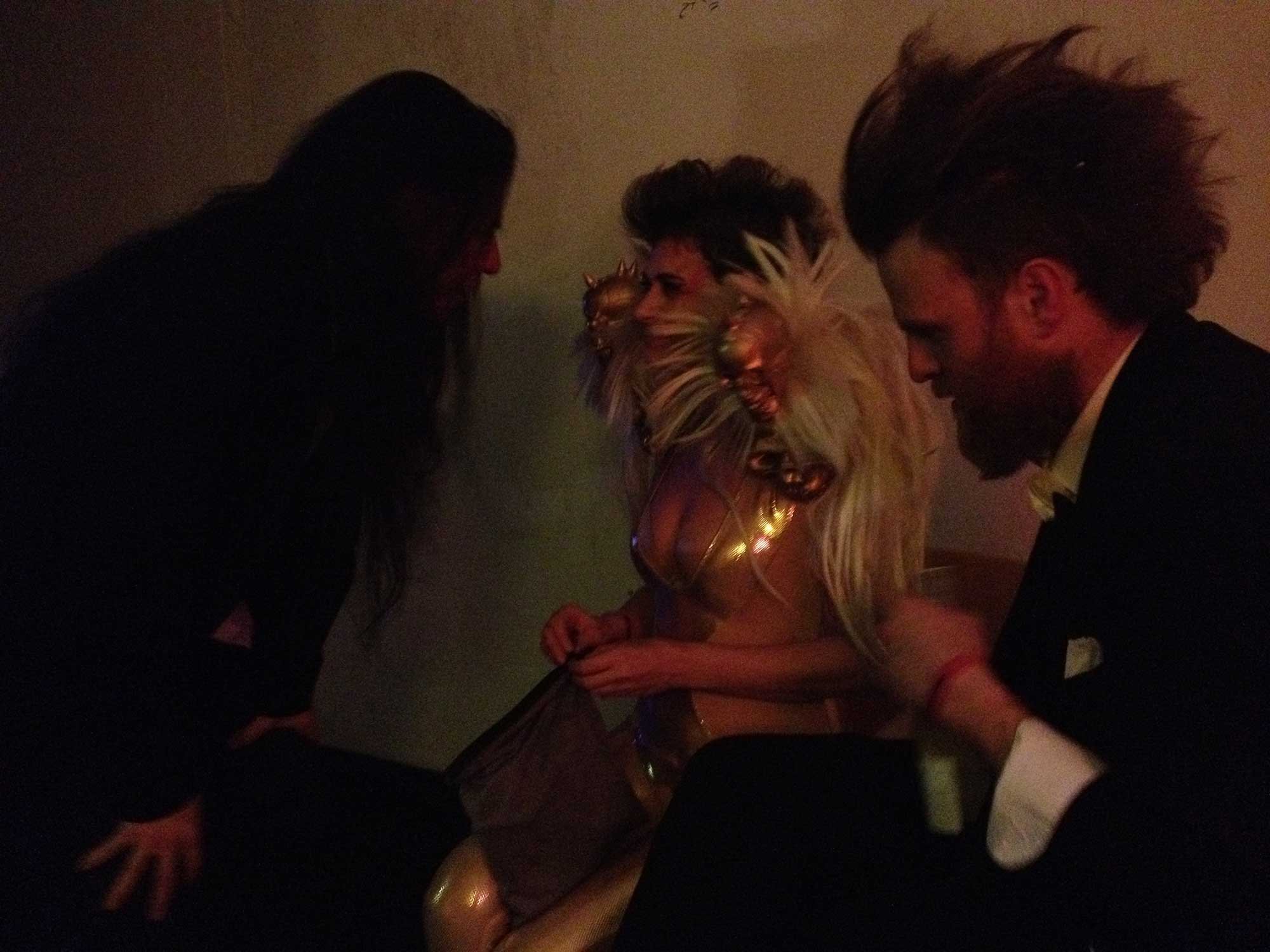  TBA 21 Tenth Year Anniversary, Backstage with Peaches, Vienna, 2012 