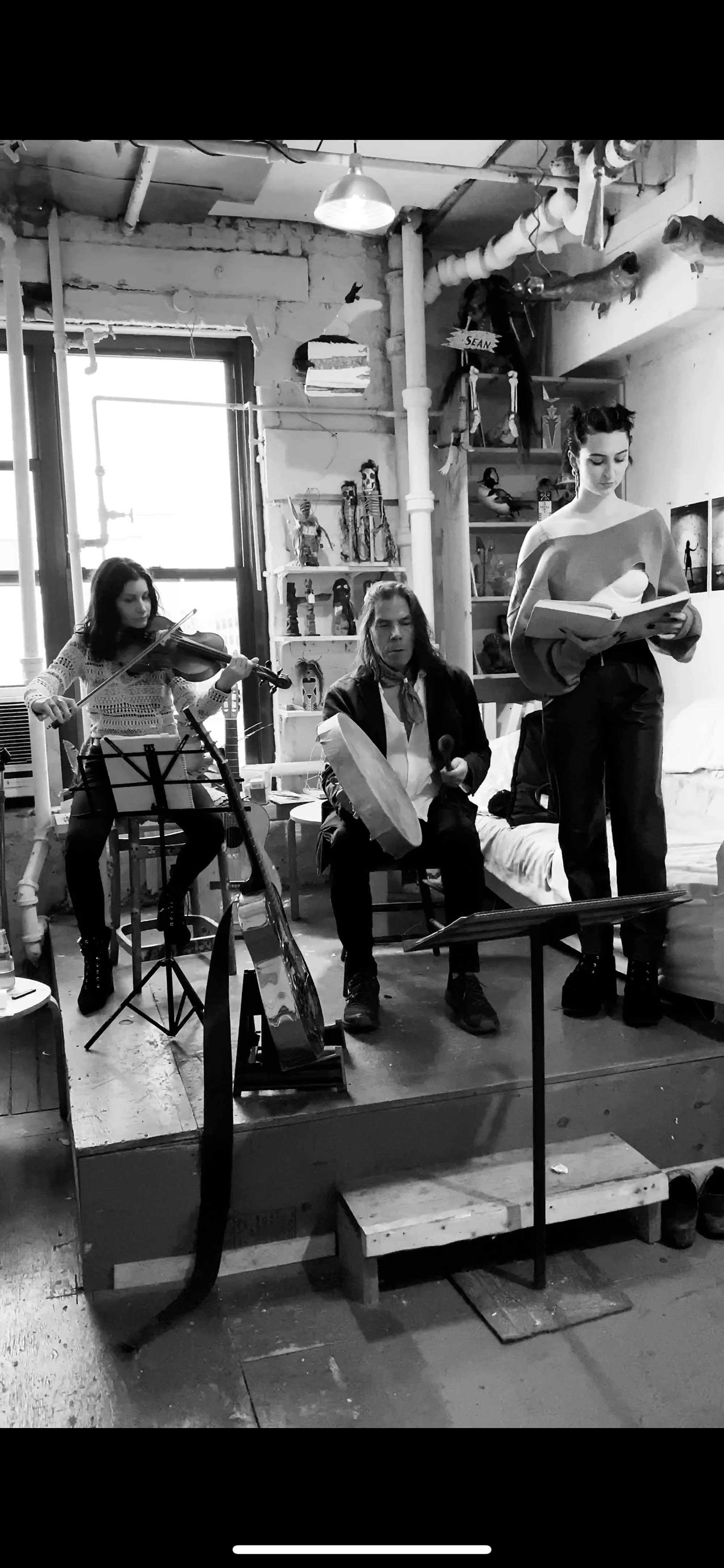  In studio performance, Brooklyn, NY 2019 
