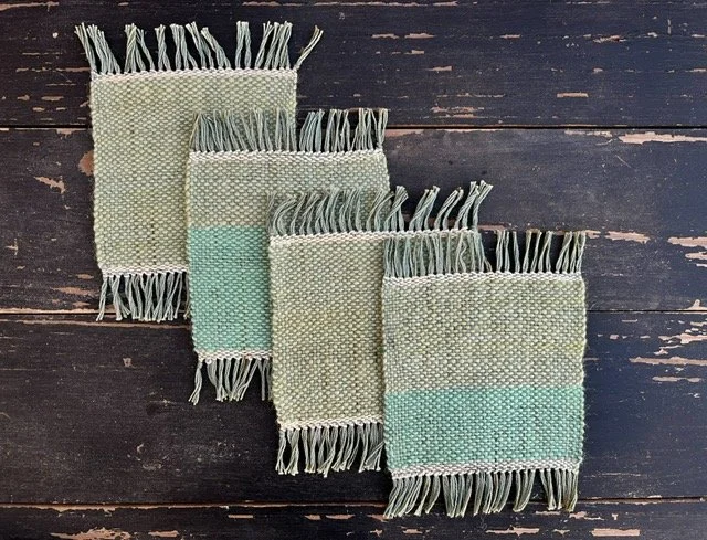 bvaz - textile coasters (B) - set of 4