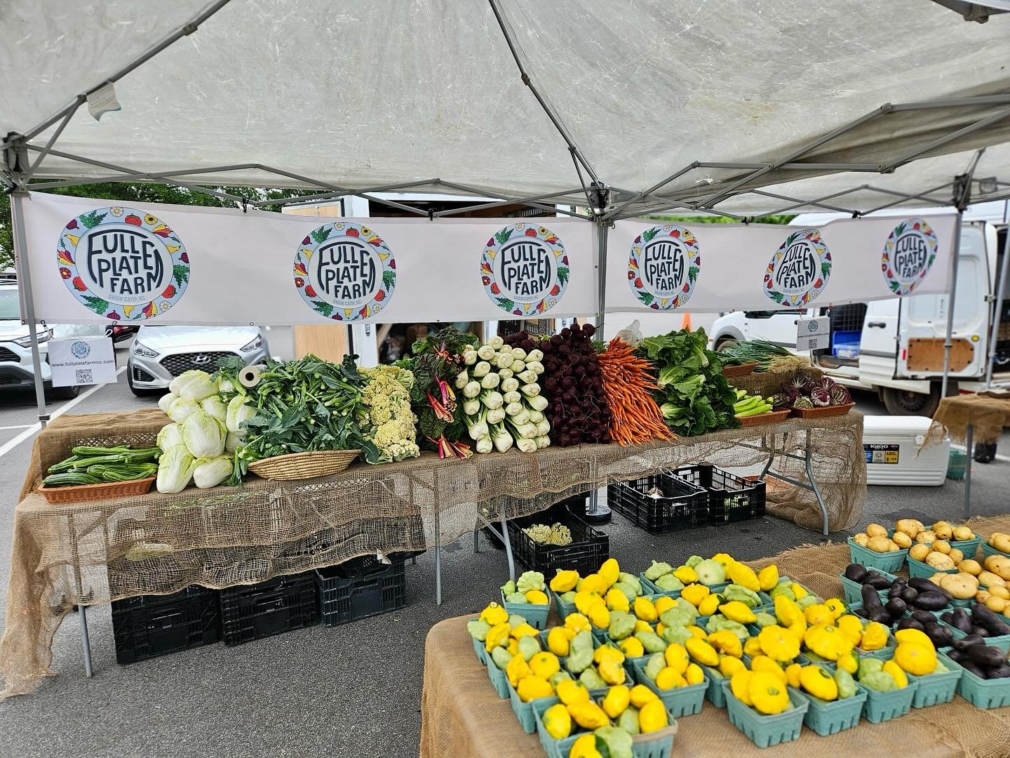Thanks for a great morning Chapel Hill Farmers Market customers. We&rsquo;ll be back next Saturday and hopefully with more berries.