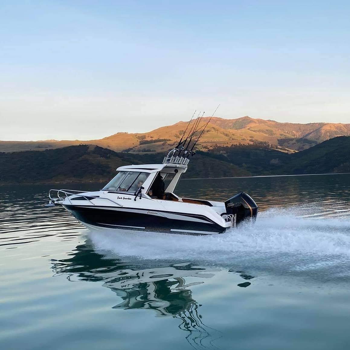 Our Centurion Hardtop is 6.5 metres of absolute comfort and style. Stay warm and dry cruising to your favorite fishing spot and enjoy the soft, safe ride if conditions get tough 💪

This is boating how it should be!

www.huntsmanboats.co.nz
#huntsman