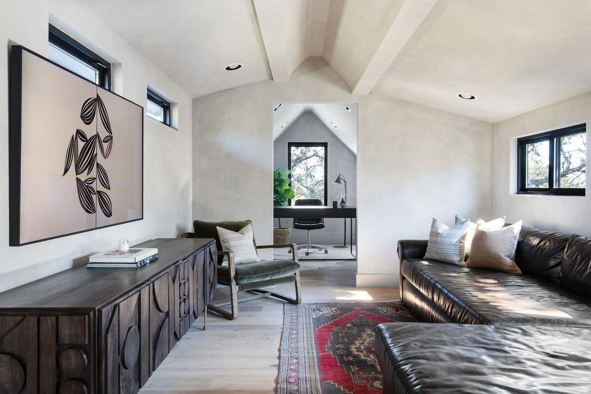 3rd floor loft area with office space