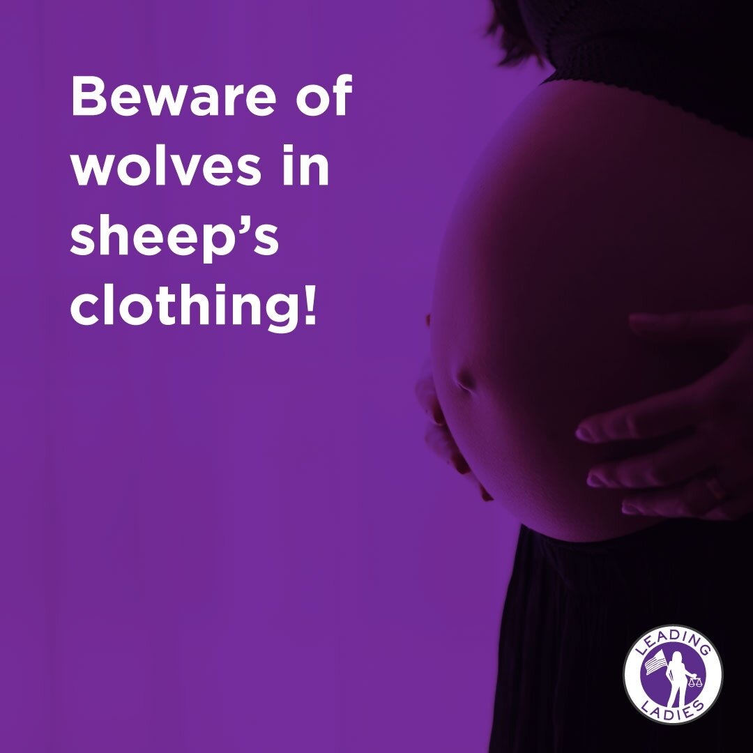 Beware of wolves in sheep&rsquo;s clothing! Be informed about CPCs and spread the word to protect yourselves and those you love from inaccurate and frightening misinformation.⁠
⁠
Read our full newsletter on this topic on our website: https://leadingl
