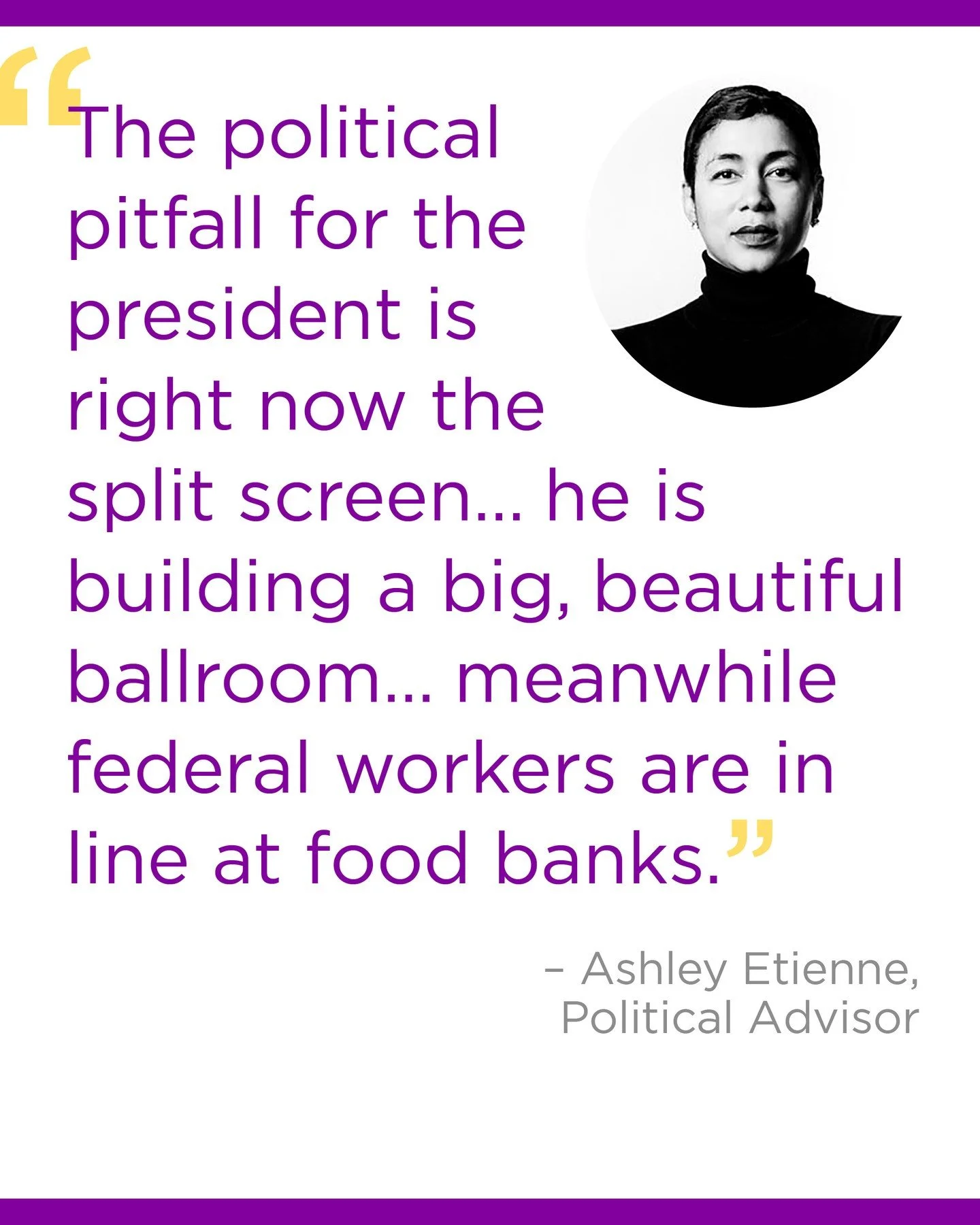 While President Trump posed for cameras overseas, back home, a very different picture was unfolding. The East Wing was being torn down to make room for a lavish new ballroom—funded by private donors—as thousands of federal workers lined u