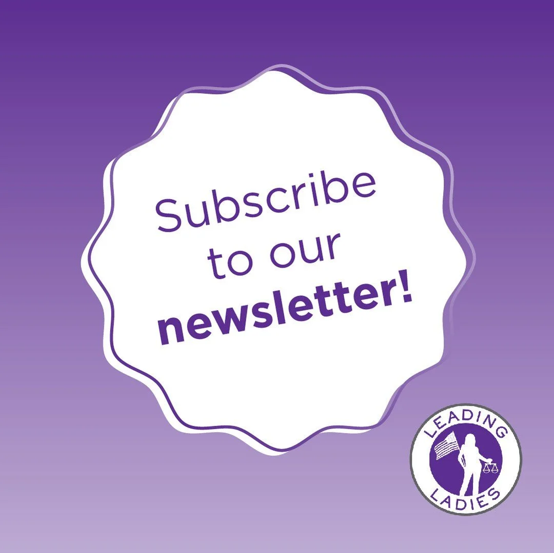 Interested in a new point of view on social justice issues facing women and families in your community and throughout our country? Subscribe to the Leading Ladies weekly e-newsletter for perspectives you won't find elsewhere, as well as suggestions f