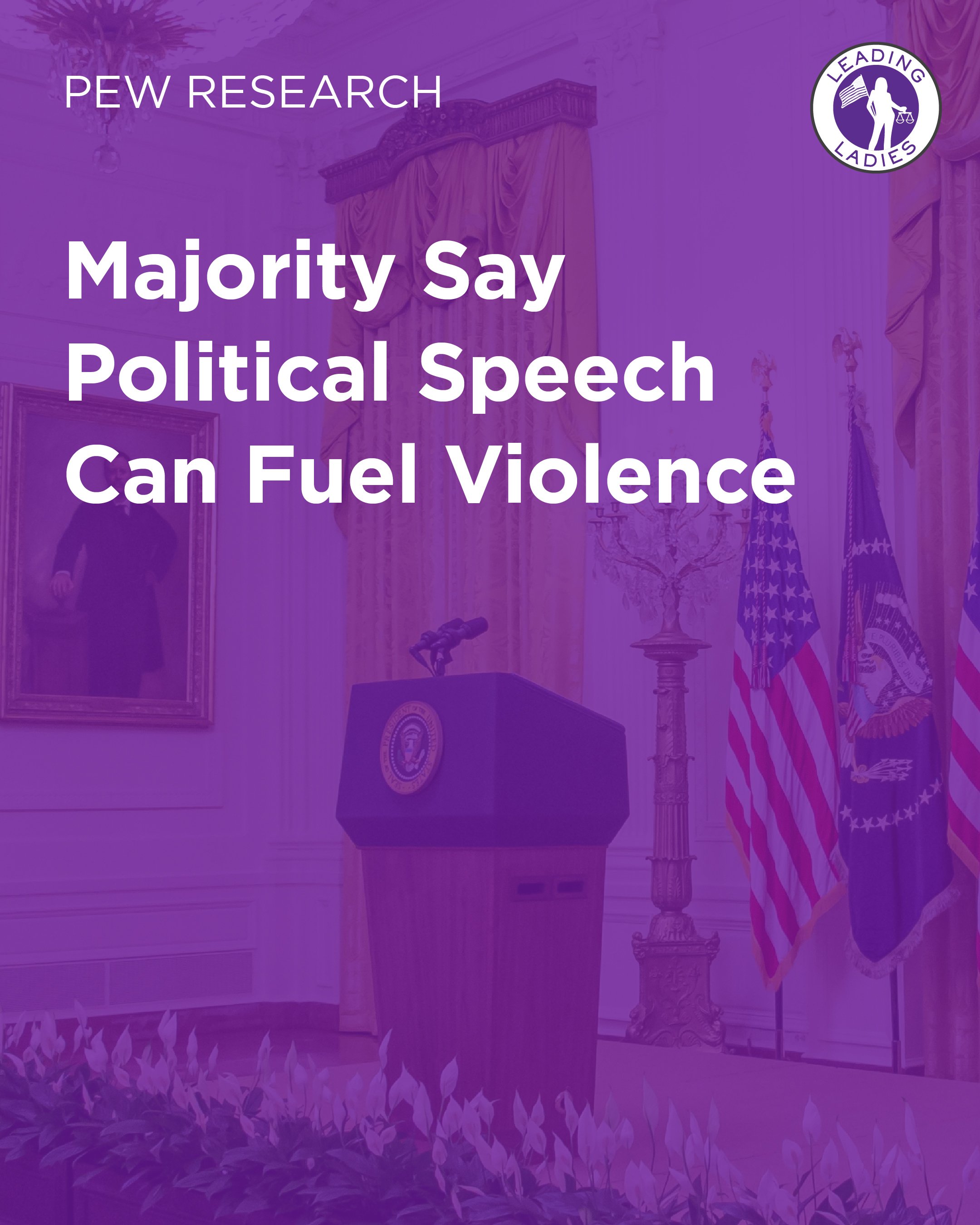 Pew Research: Majority Say Political Speech Can Fuel Violence