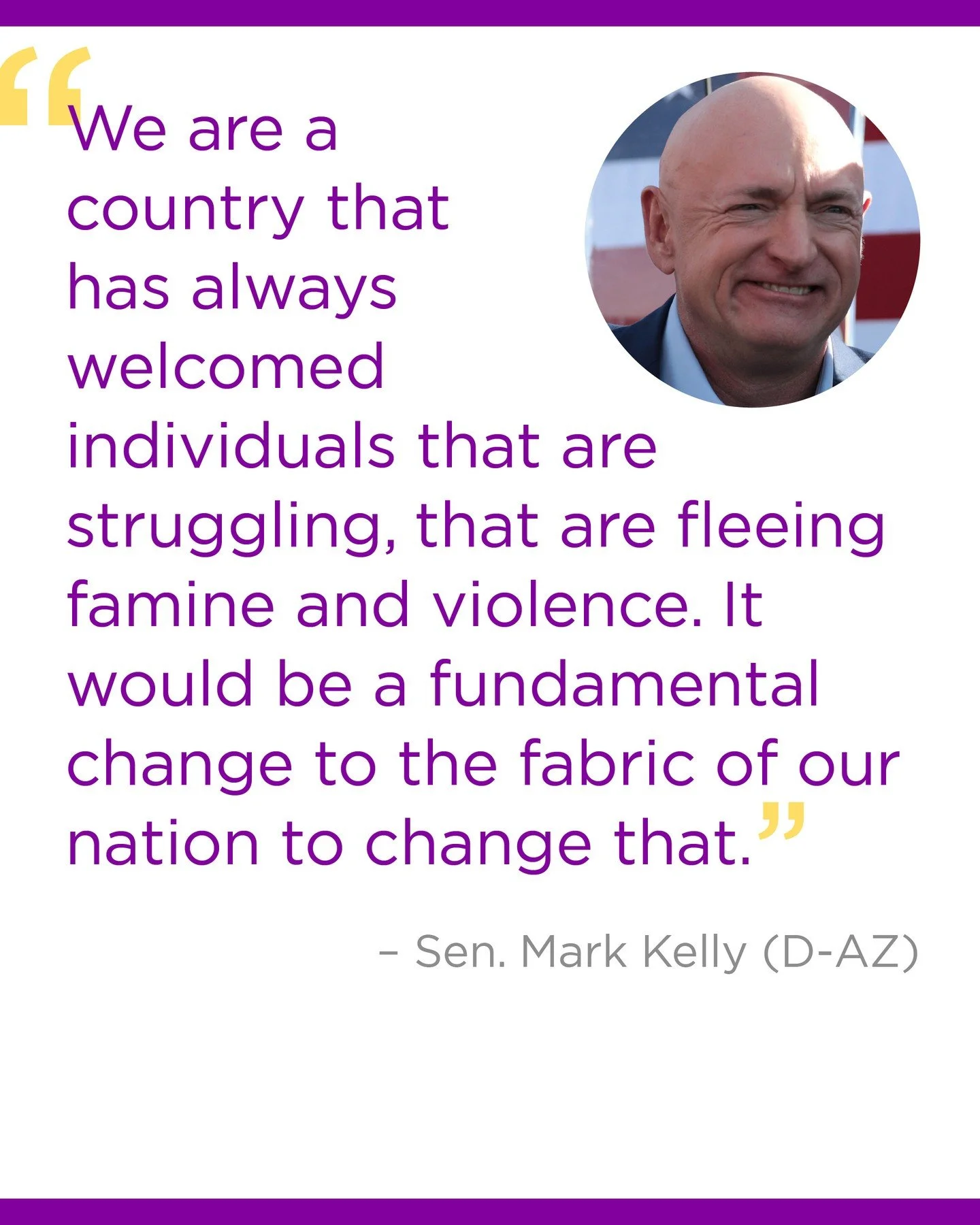 On NBC&rsquo;s Meet the Press, Senator Mark Kelly (D‑AZ) addressed President Trump&rsquo;s recent push to halt immigration from what he termed &ldquo;third world countries&rdquo; following a deadly shooting in Washington, D.C. Kelly defended America&