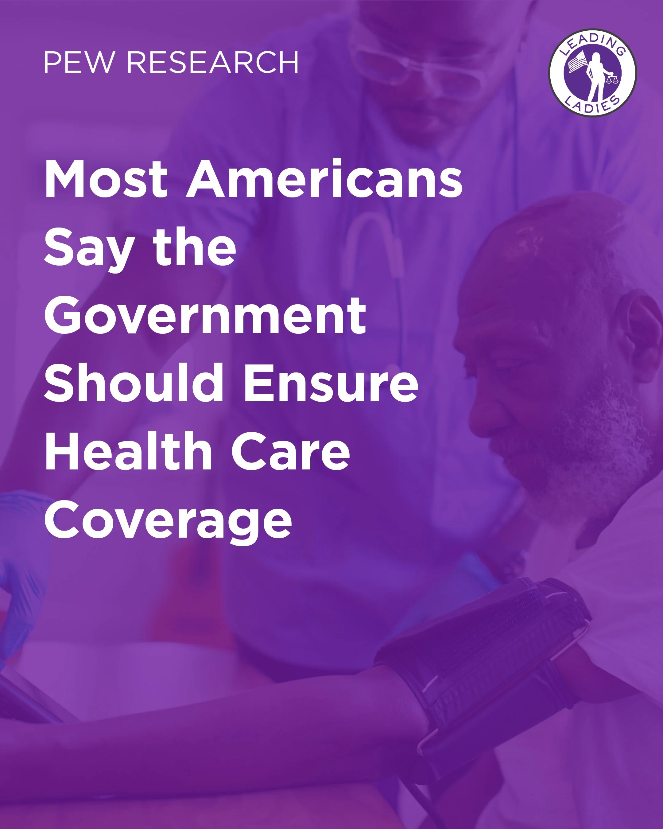 Pew Research: Most Americans Say the Government Should Ensure Health Care Coverage